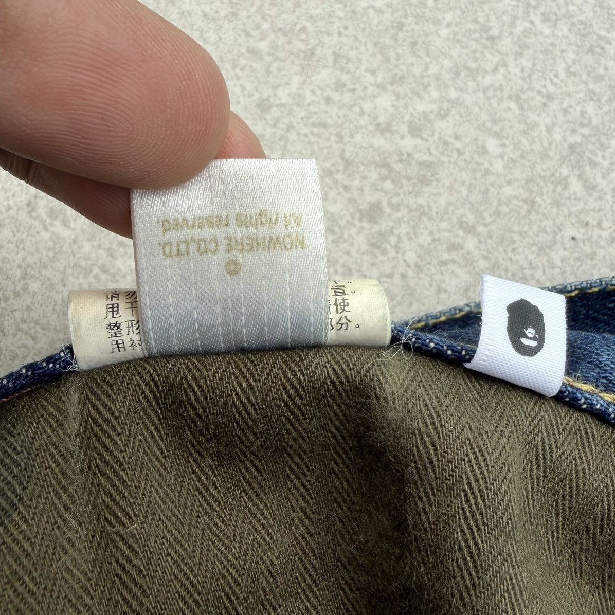 Bape BAPE Type-05 Slim Taper Denim Distressed Jeans Size US 34 / EU 50 - 18 Thumbnail