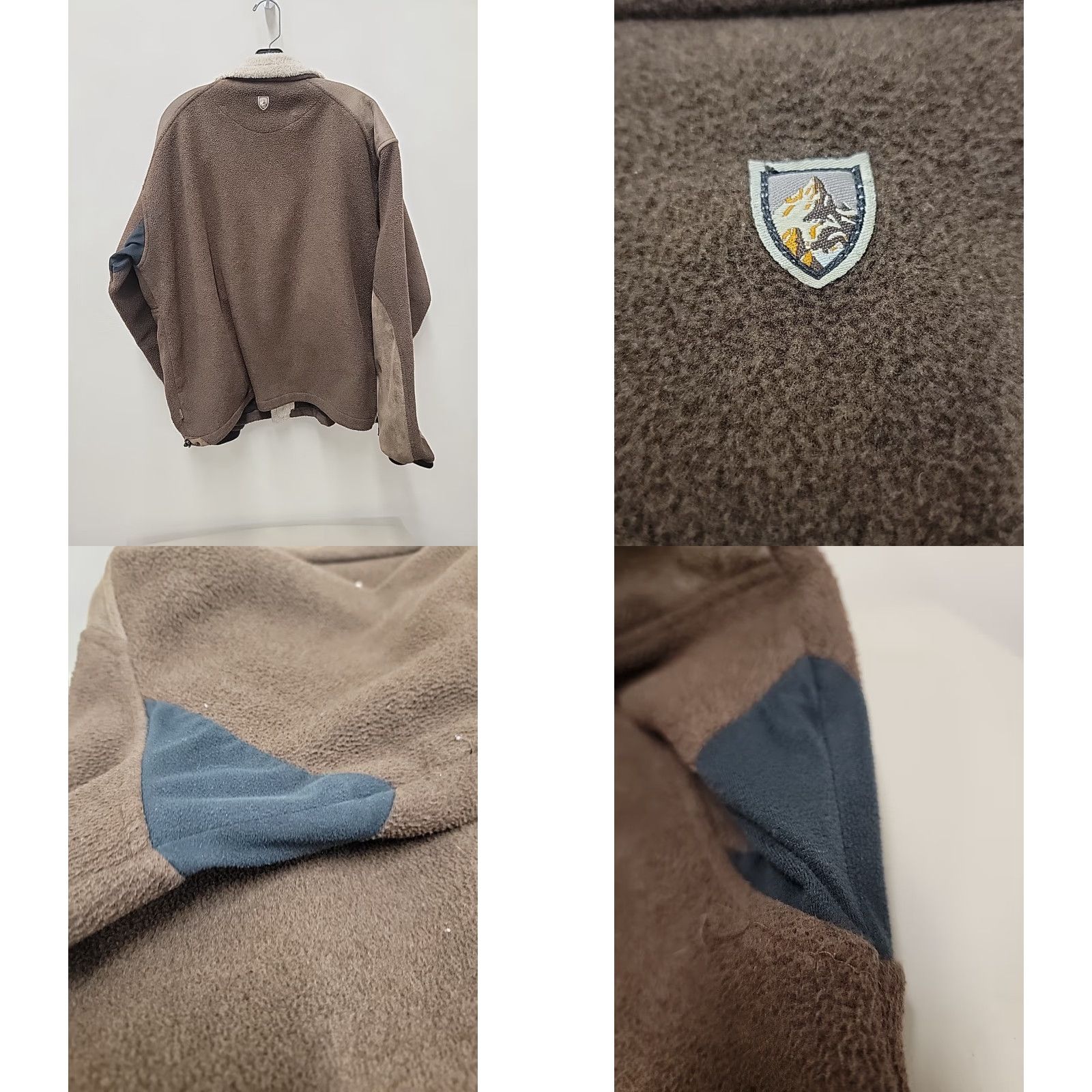 Vintage VINTAGE Kuhl Jacket Mens XL Fleece AlpenWurx Full Zip Sherpa Faux Leather Brown Size US XL / EU 56 / 4 - 8 Thumbnail