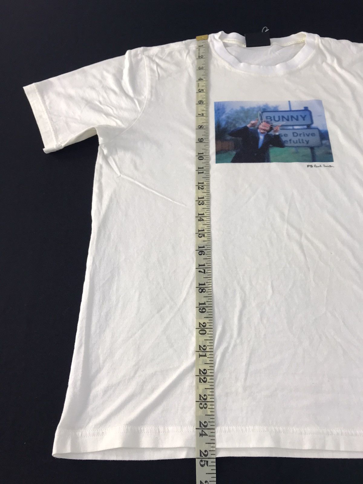 Paul Smith Hype PS Paul Smith Big Bunny Box Logo Printed Tee Size US M / EU 48-50 / 2 - 9 Thumbnail