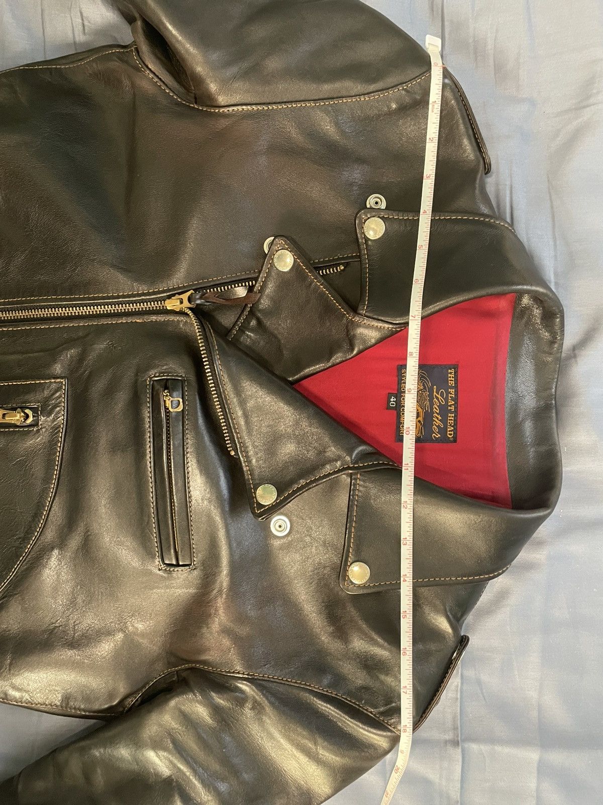 The Flat Head The Flat Head Double Rider’s Jacket Size US M / EU 48-50 / 2 - 5 Thumbnail