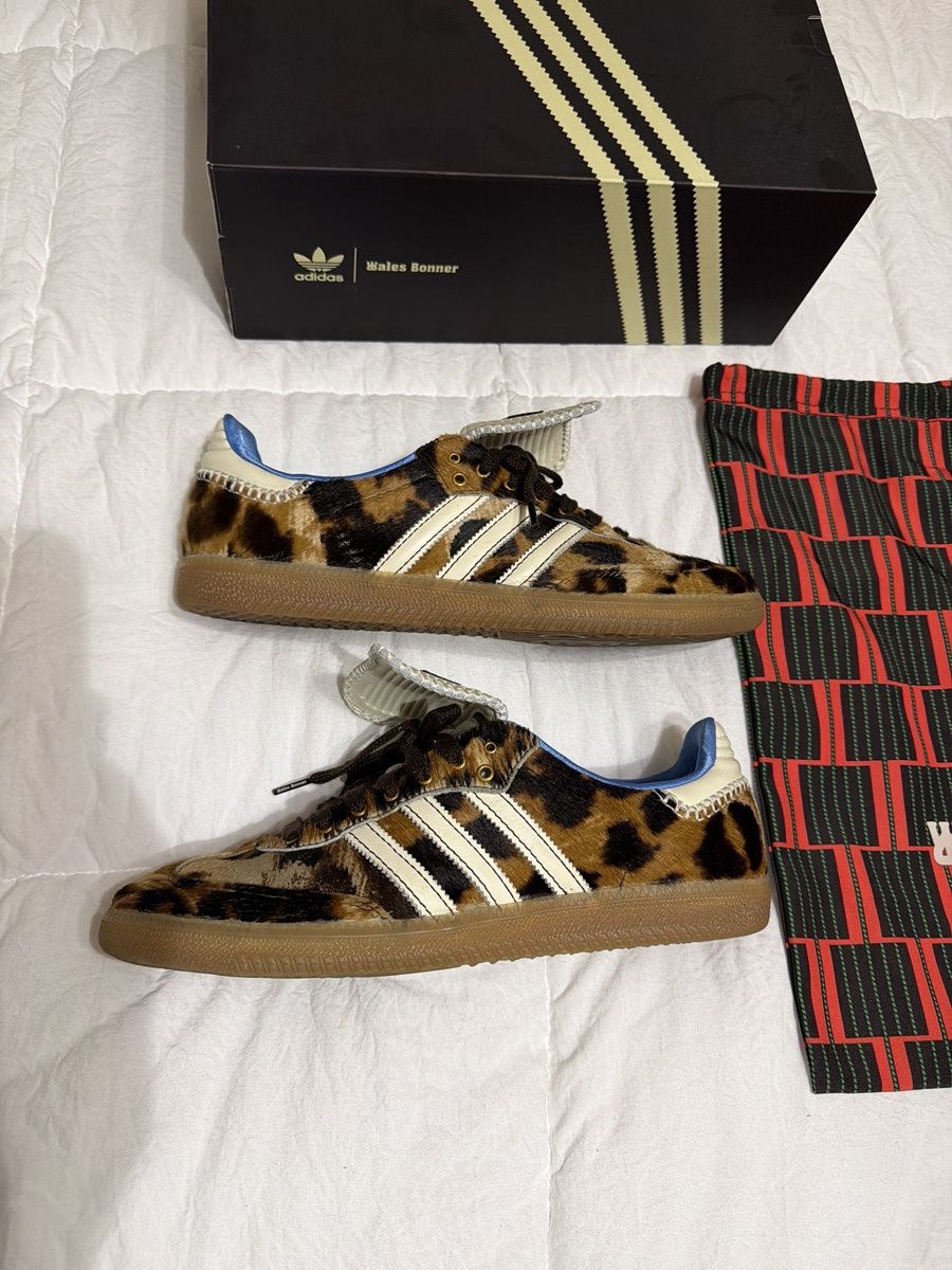Adidas × Wales Bonner Wales Bonner x Adidas Samba Leopard print Size US 10.5 / EU 43-44 - 1 Thumbnail