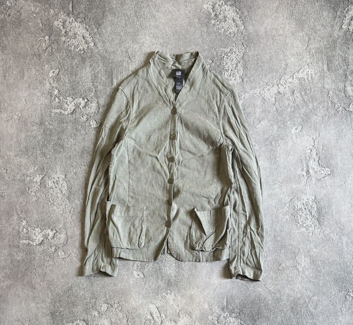 Rundholz Lilith S/size linen casual avantgarde blazer light jacket Size S / US 4 / IT 40 - 8 Thumbnail