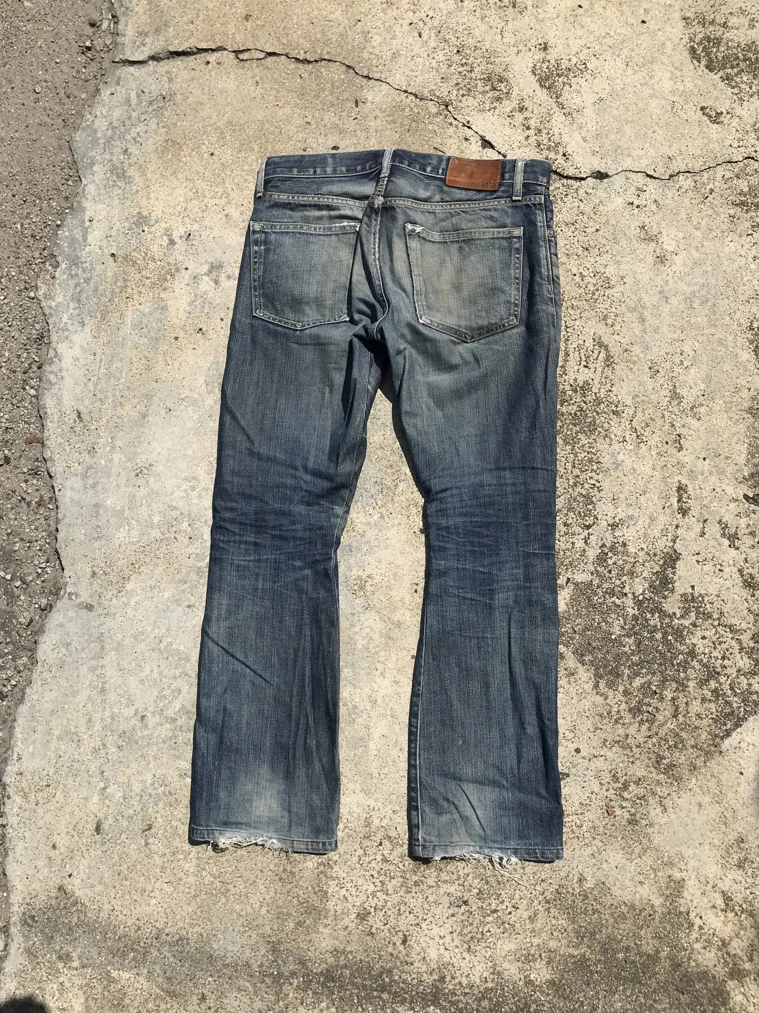 Uniqlo UNIQLO UJ indigo Distressed Denim Size US 32 / EU 48 - 5 Thumbnail