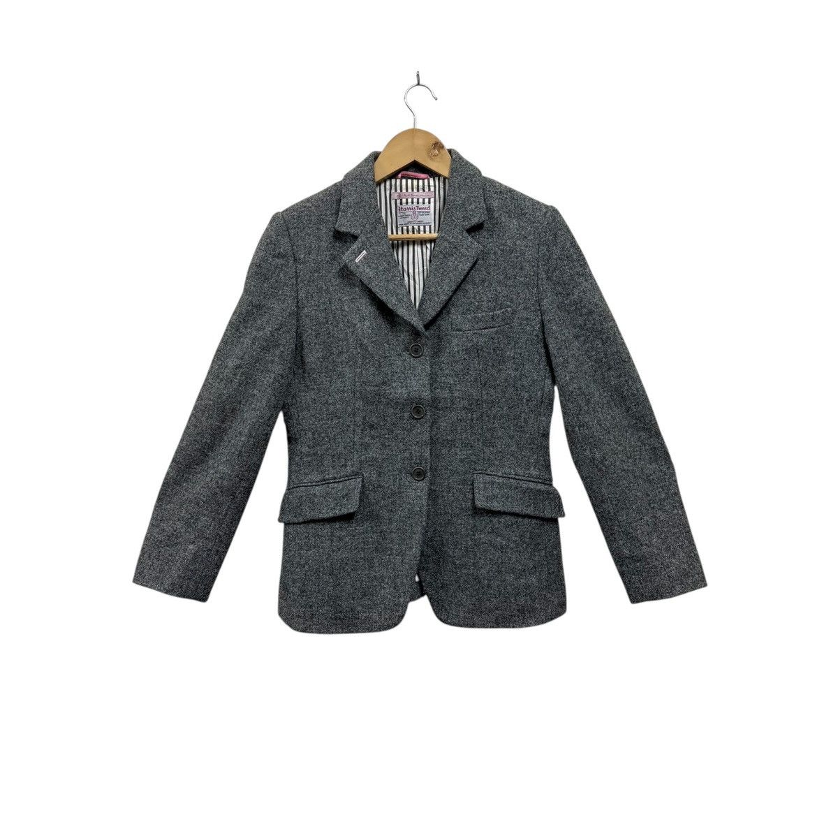 TWEED jacket ey ×HARRIS Paul smith