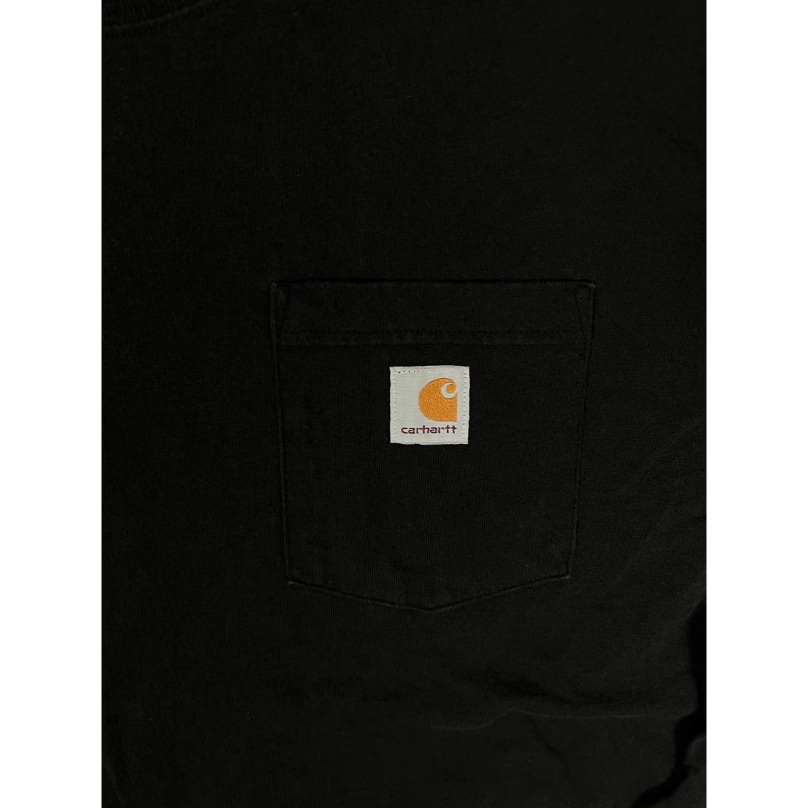 Carhartt VINTAGE Carhartt Pocket Tee T-Shirt Black XL Loose Fit Work Wear Men’s Size US XXL / EU 58 / 5 - 2 Thumbnail