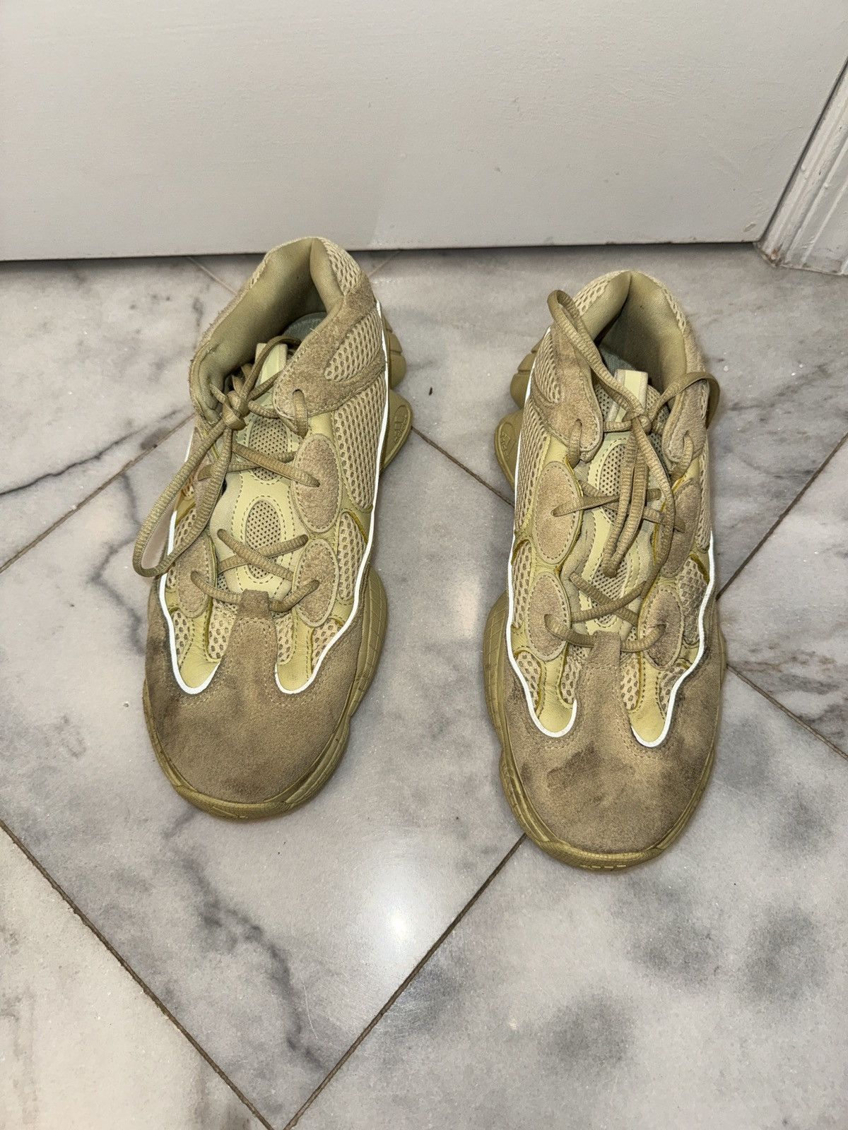 Yeezy Adidas yeezy 500 super moon yellow Size US 10 / EU 43 - 3 Thumbnail