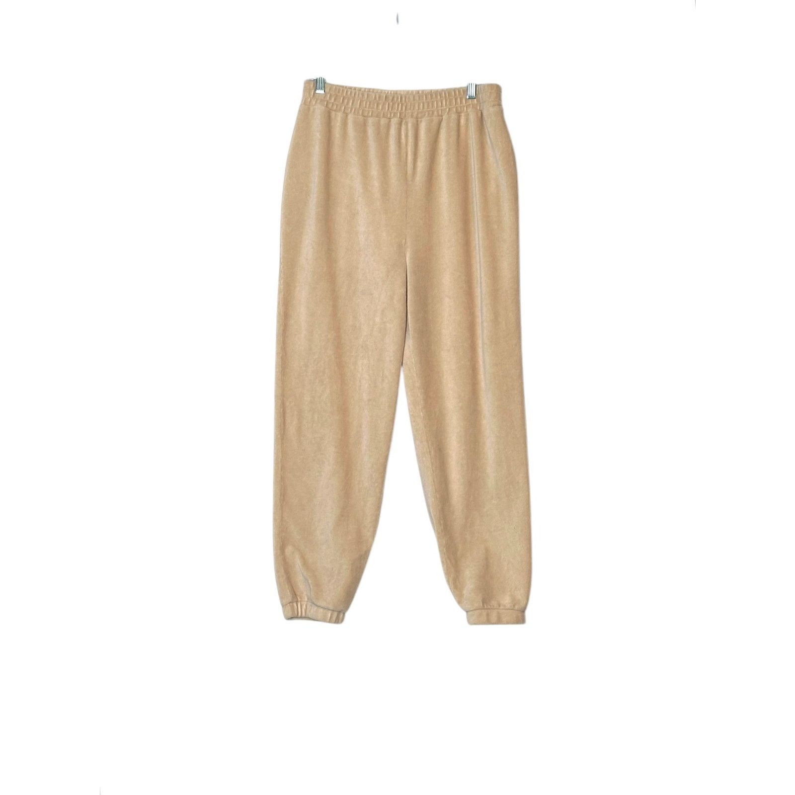 Zara Zara beige pull on sweat pants size large Size 40" / US 18 - 7 Thumbnail