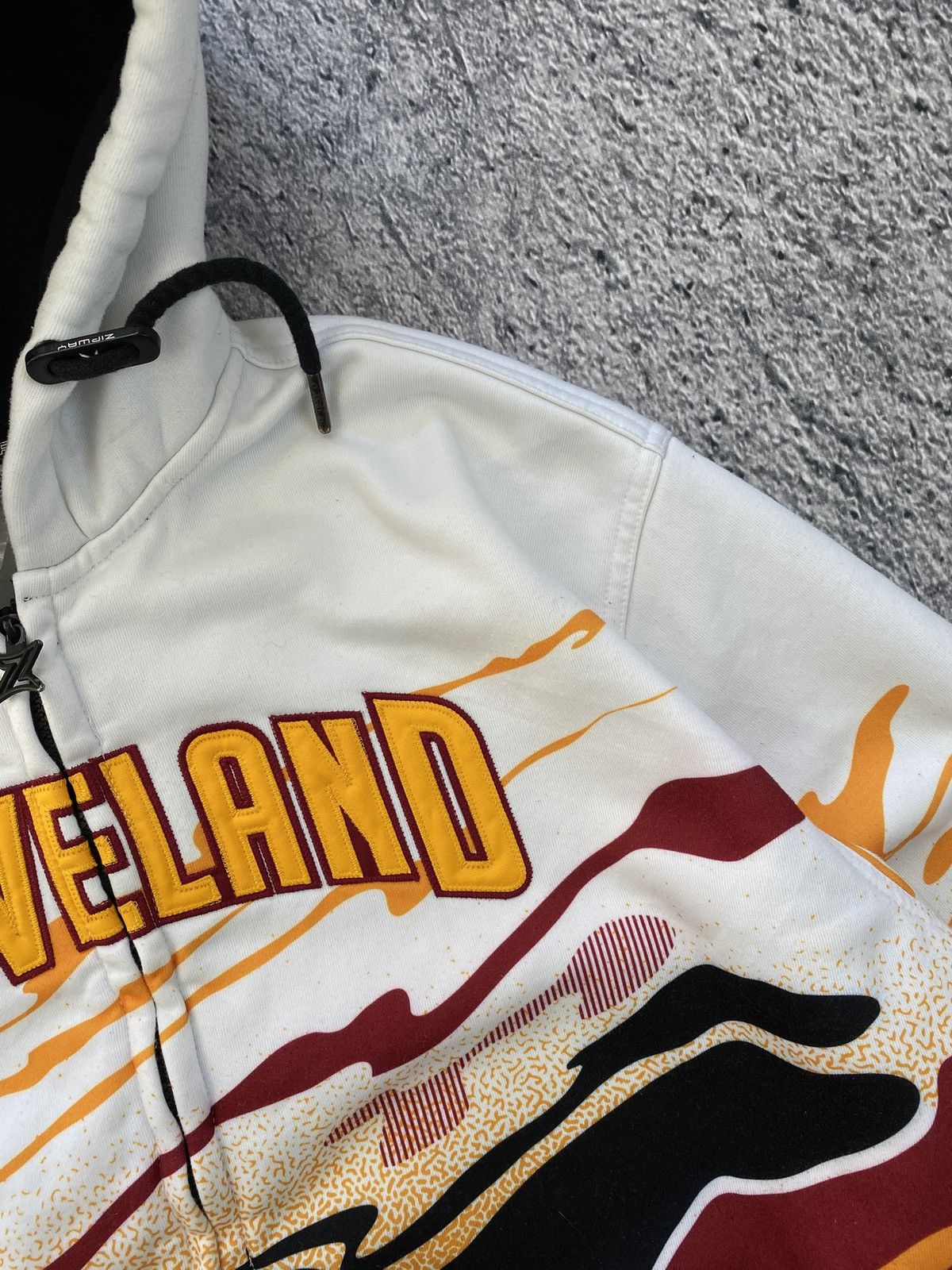 NBA × Vintage Vintage ZipWay Cleveland nba hoodie Size US XXL / EU 58 / 5 - 5 Thumbnail