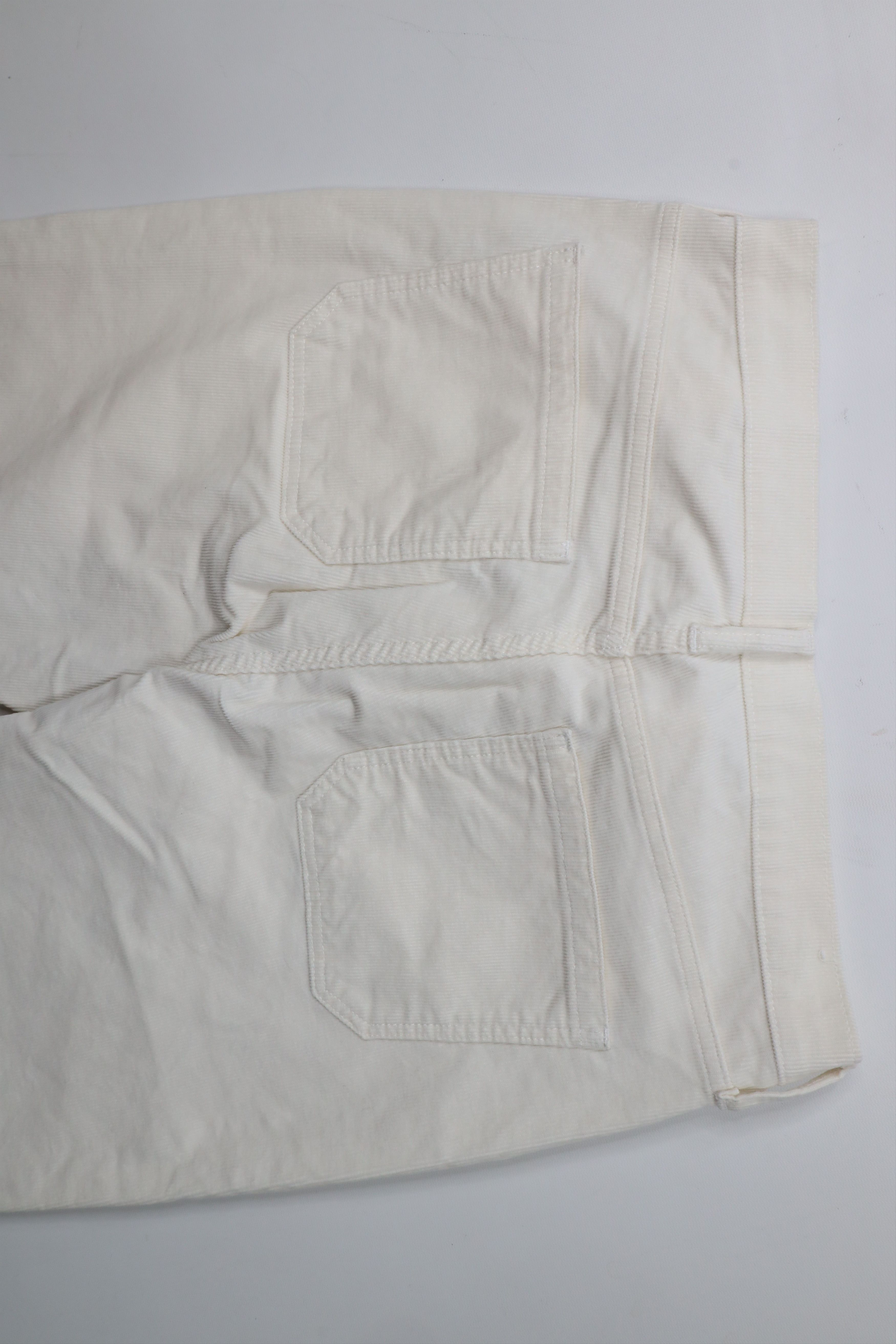 Gap × Vintage Vintage Y2K Gap Flare High Rise Corduroy Chino Pants Cream Size 32" / US 10 / IT 46 - 14 Thumbnail