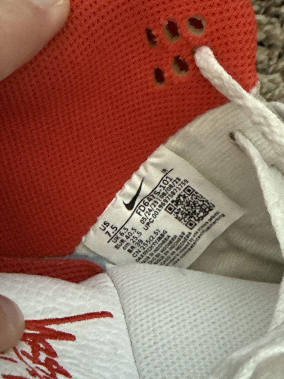 Nike × Stussy Air Flight Size US 7.5 / EU 40-41 - 7 Thumbnail