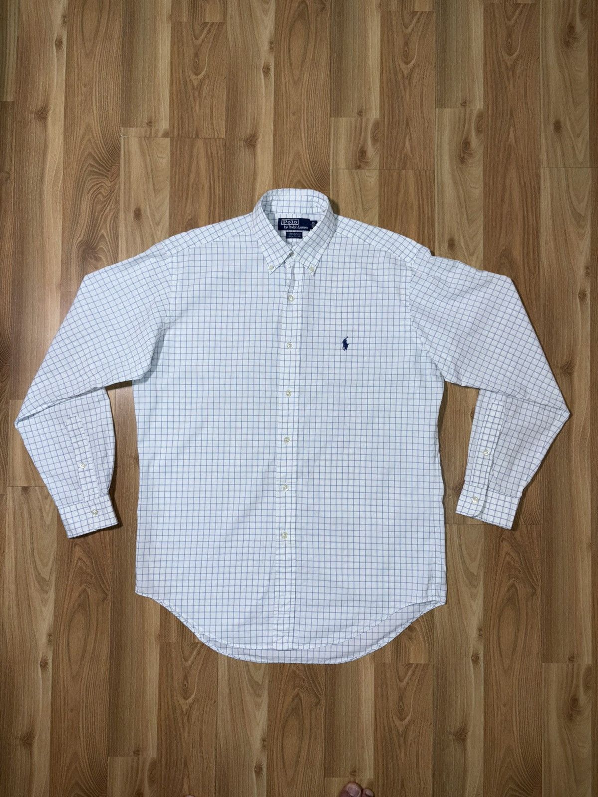 Polo Ralph Lauren Vintage Polo Ralph Lauren Yarmouth Graph Check Shirt15 32/33 Size US M / EU 48-50 / 2 - 1 Thumbnail