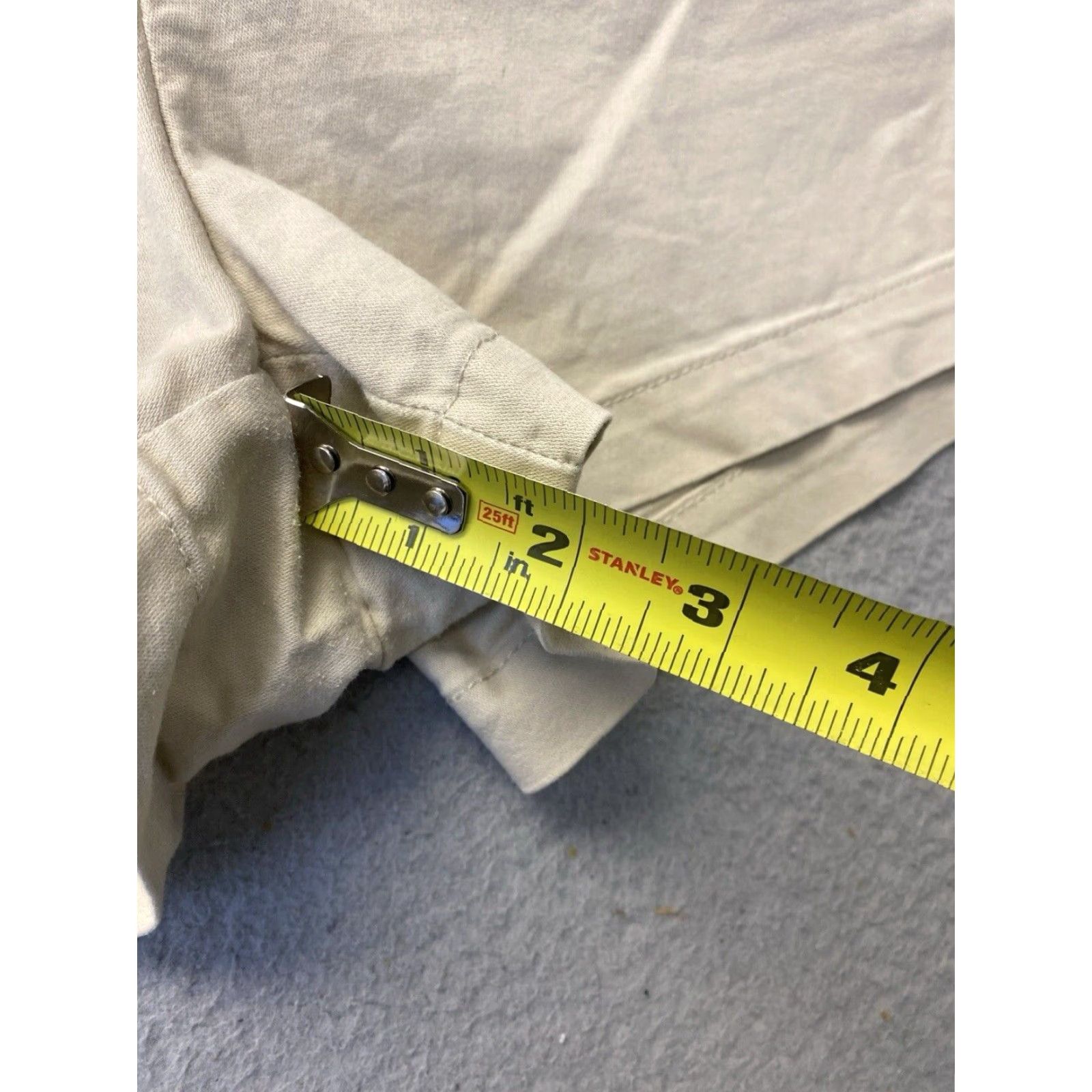 Guess VINTAGE Guess Los Angeles Women's Shorts Casual Cotton Tan Waist 32 Pockets 2000s Beautiful Size 32" / US 10 / IT 46 - 6 Thumbnail