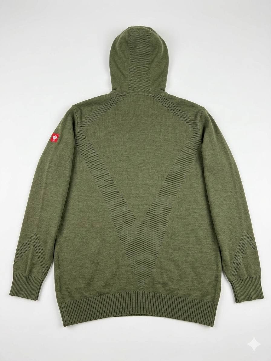 Other Engelbert Strauss Knitted Cotton Hoody Olive Green Size L Size US L / EU 52-54 / 3 - 2 Thumbnail