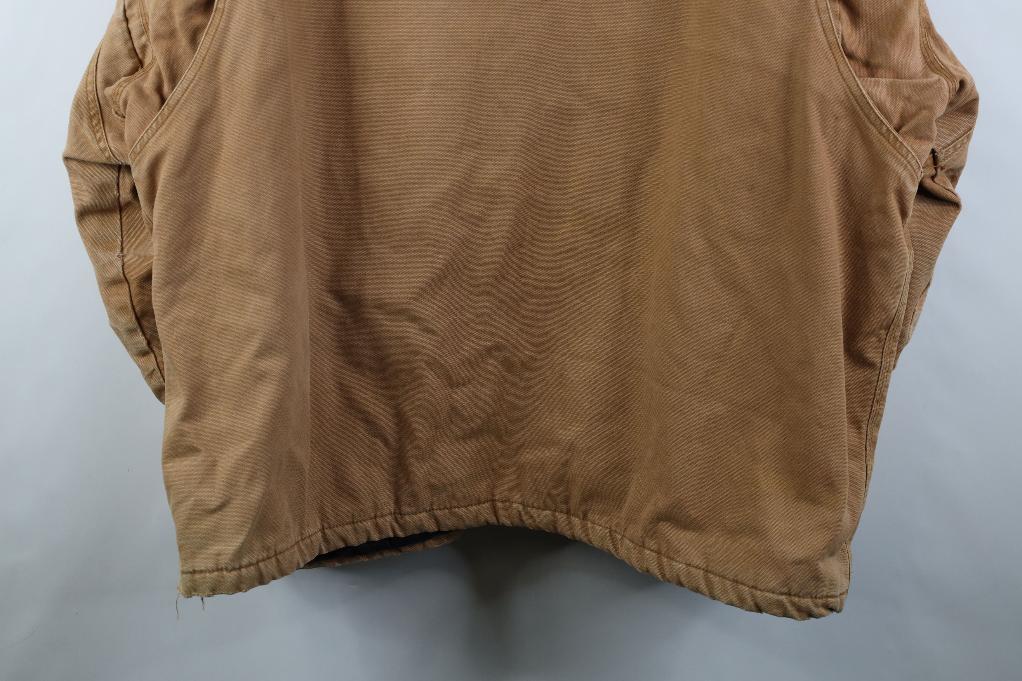 Vintage Vintage 90s Y2K Streetwear Canvas Quilted Chore Barn Jacket Size US XXL / EU 58 / 5 - 17 Thumbnail