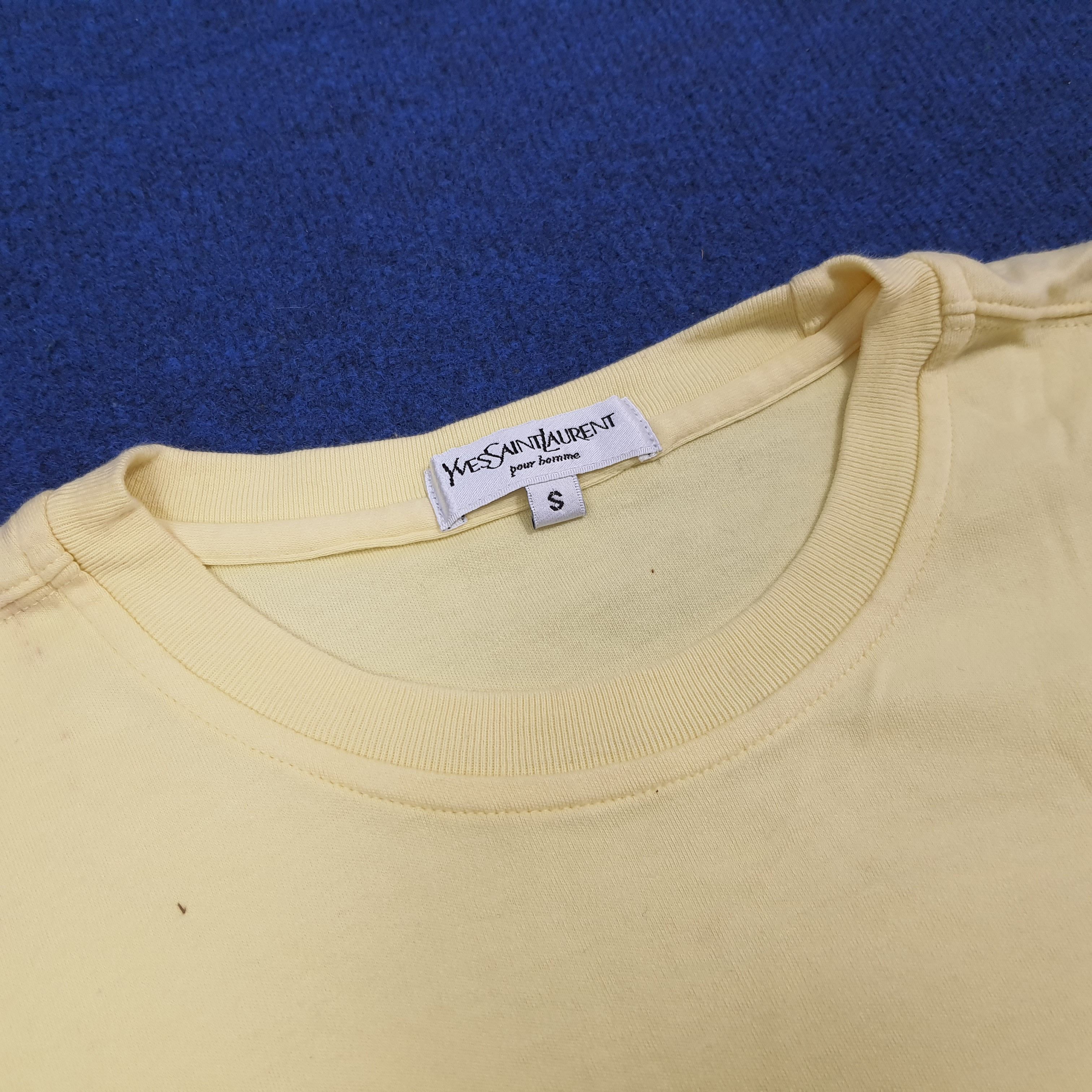 Yves Saint Laurent Vintage Yves Saint Laurent YSL Pour Homme Tshirt C276N28 Size US M / EU 48-50 / 2 - 5 Thumbnail