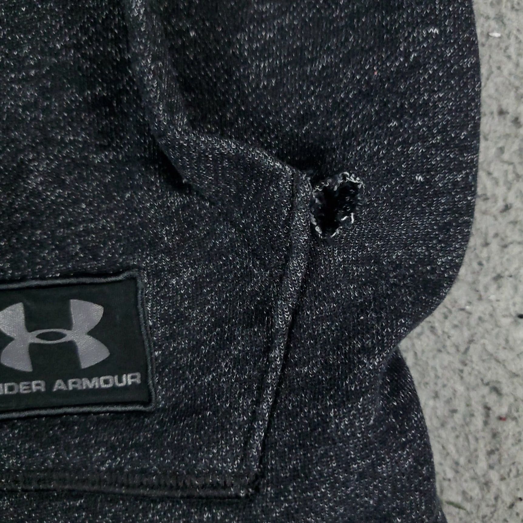Under Armour Under Armour Project Rock Hoodie Mens Small Gray Short Sleeve Pullover Sweatshirt Sports Size US S / EU 44-46 / 1 - 6 Thumbnail