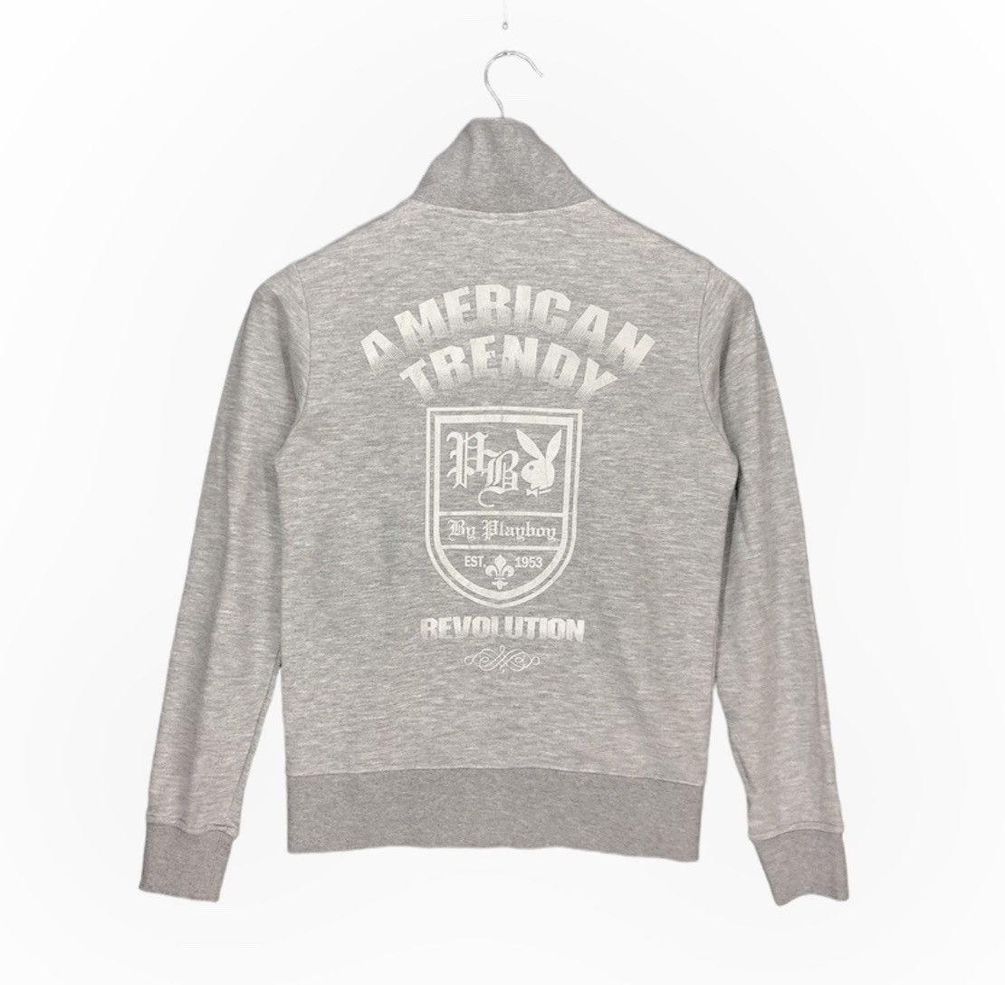 Playboy PLAYBOY AMERICAN TRENDY Women Zipper Sweatshirt #1163-40 Size XS / US 0-2 / IT 36-38 - 1 Thumbnail