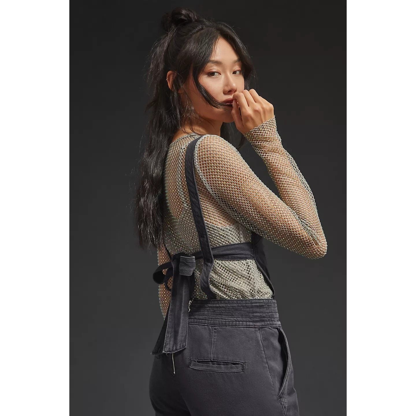 Anthropologie New Anthropologie Pilcro Puddle Jumpsuit $178 SIZE 25 Black Size 25" / US 0 / IT 36 - 3 Thumbnail