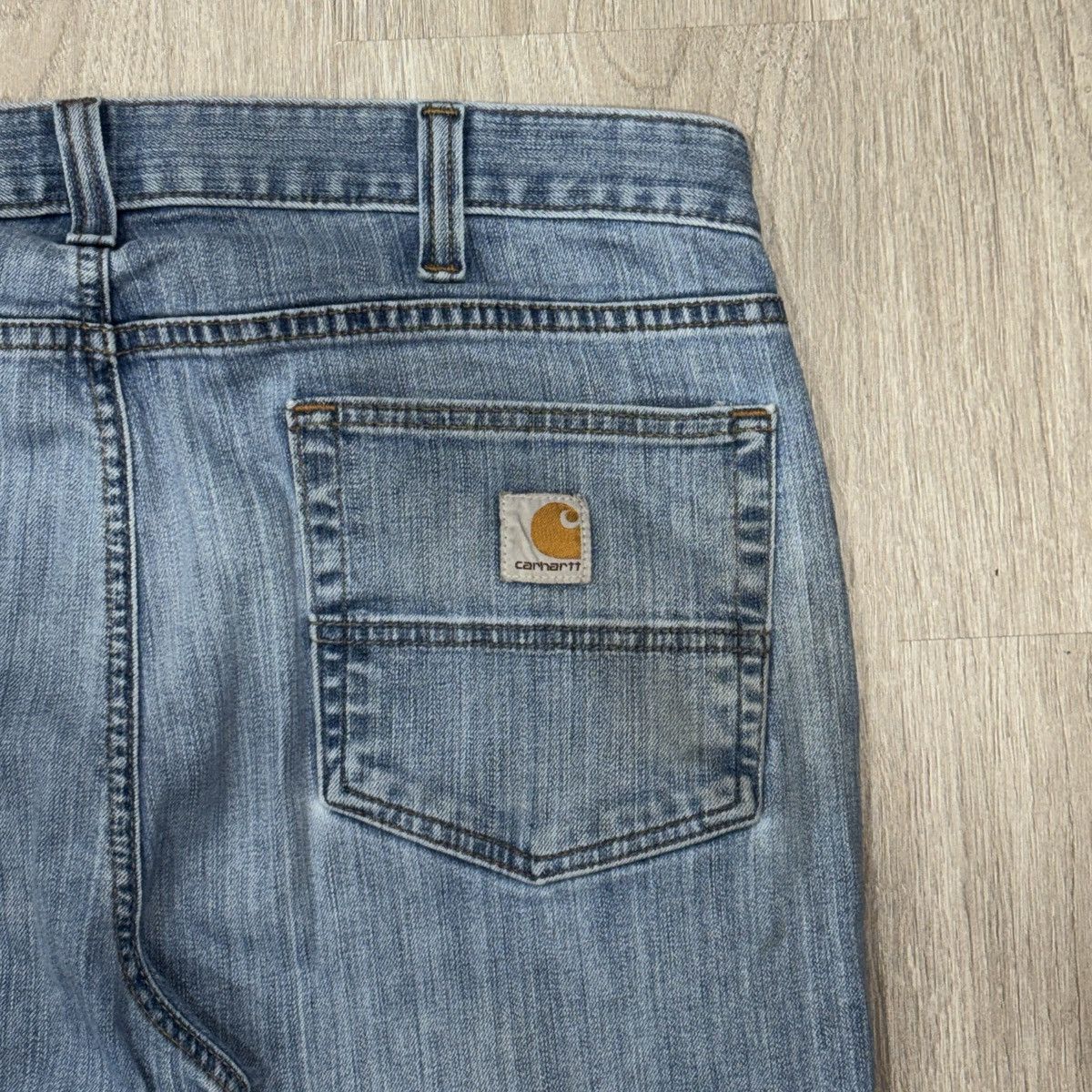 Carhartt Carhartt Relaxed Fit Jeans Mens 36x32 Blue Rugged Flex Size US 36 / EU 52 - 2 Thumbnail