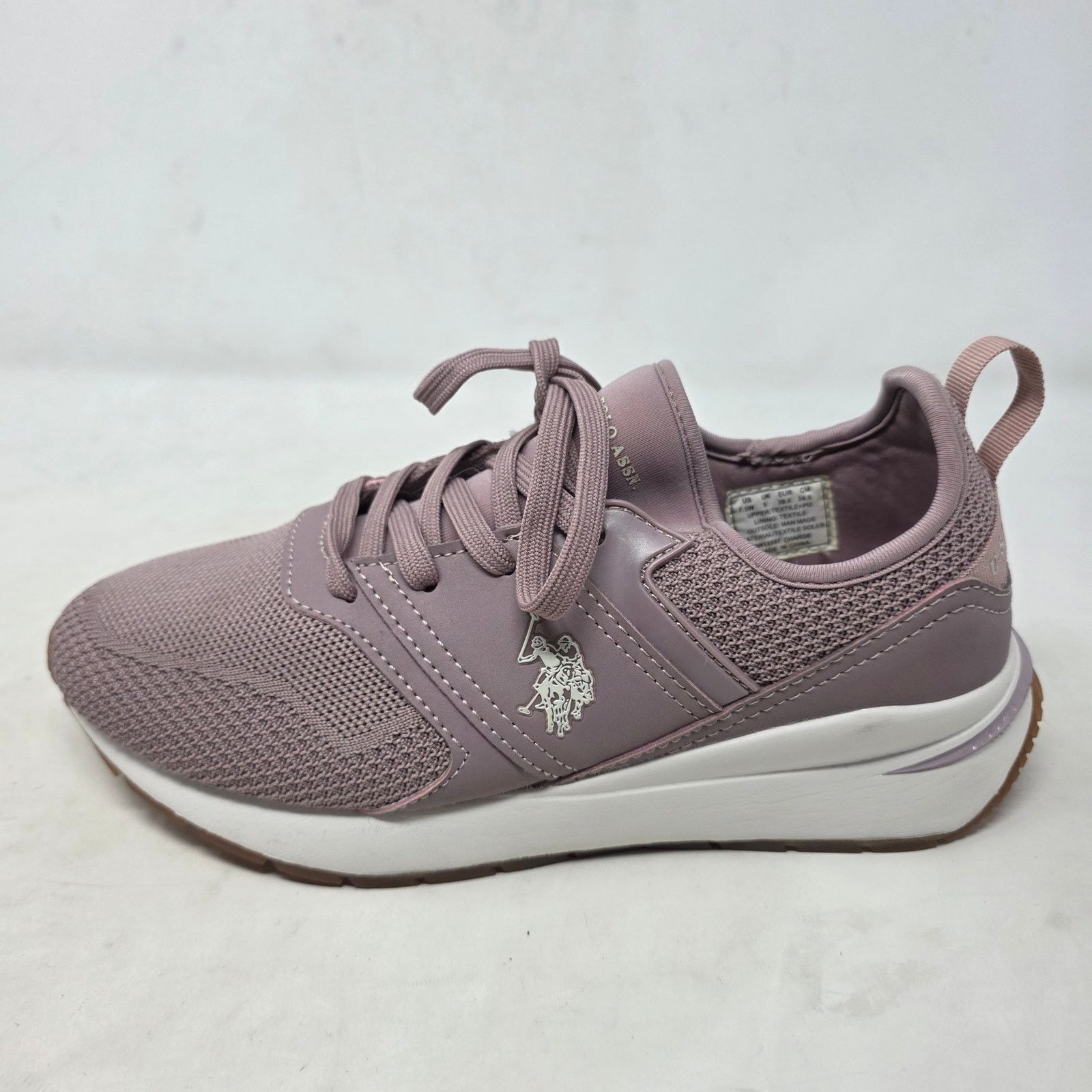 U.S. Polo Assn. U.S. Polo Assn. Charge Knit Sneakers Mauve Pink Size 7.5 Size US 7.5 / IT 37.5 - 2 Thumbnail