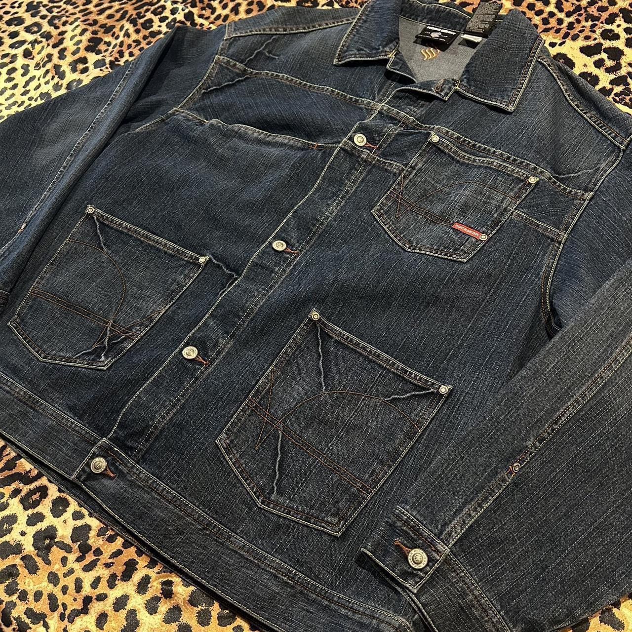 Rocawear Y2K Rocawear Multi-Pocket Denim Jacket Size US XL / EU 56 / 4 - 2 Thumbnail