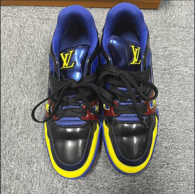 Louis Vuitton Louis Vuitton low-top sneakers 41.5 Size US 8.5 / EU 41-42 - 2 Thumbnail