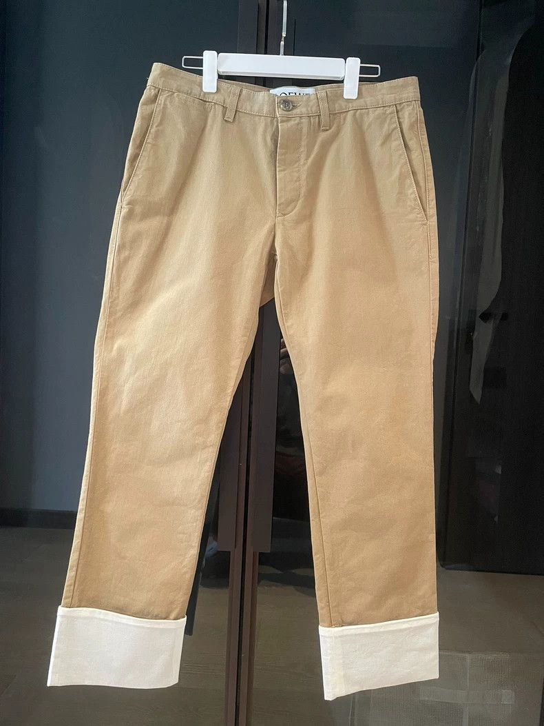Loewe LOEWE Casual roll-up pants Size US 32 / EU 48 - 2 Thumbnail