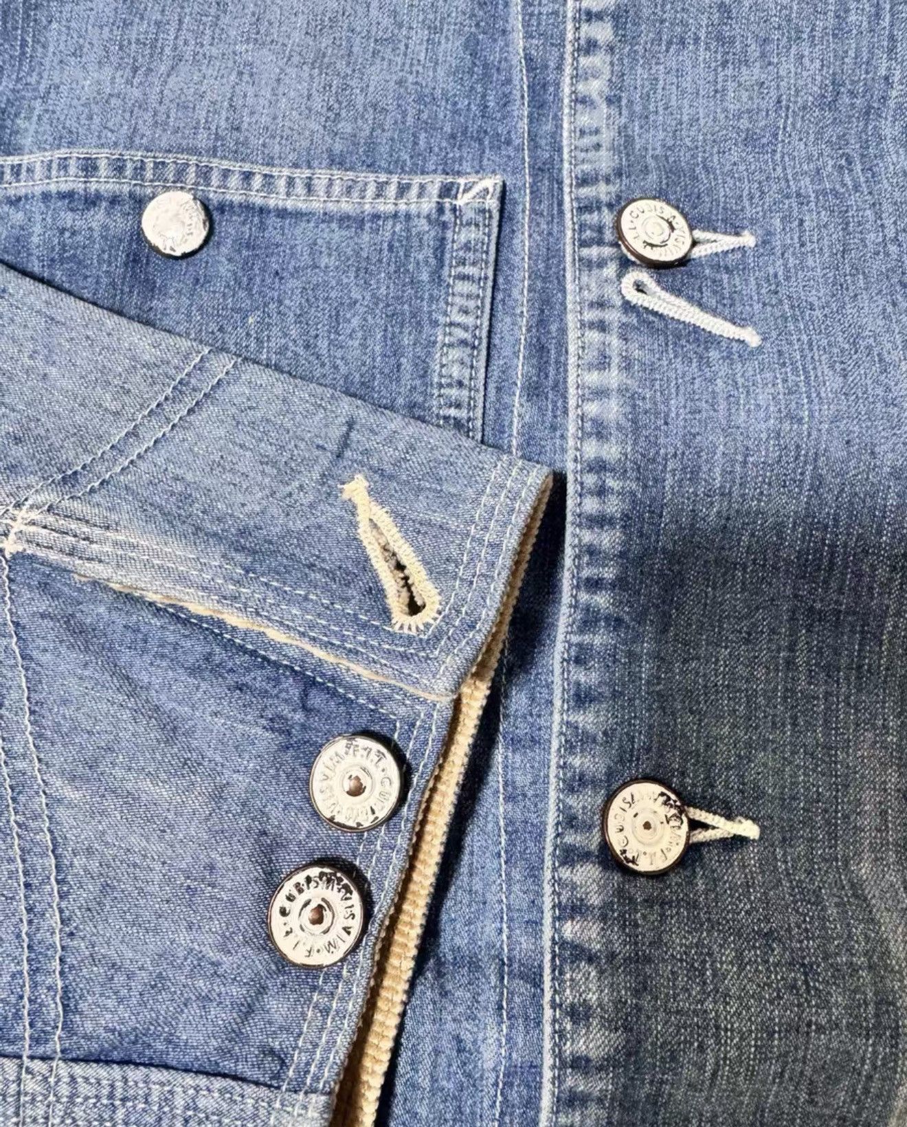 Visvim Visvim Spot Coverall Dry Denim Size US L / EU 52-54 / 3 - 4 Thumbnail