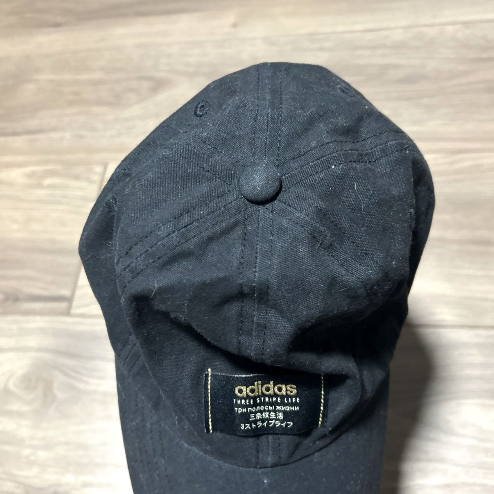 Adidas Adidas Baseball Cap Unisex Black Climalite Strapback Adjustable Hat Cap One Size Men Size ONE SIZE - 6 Thumbnail