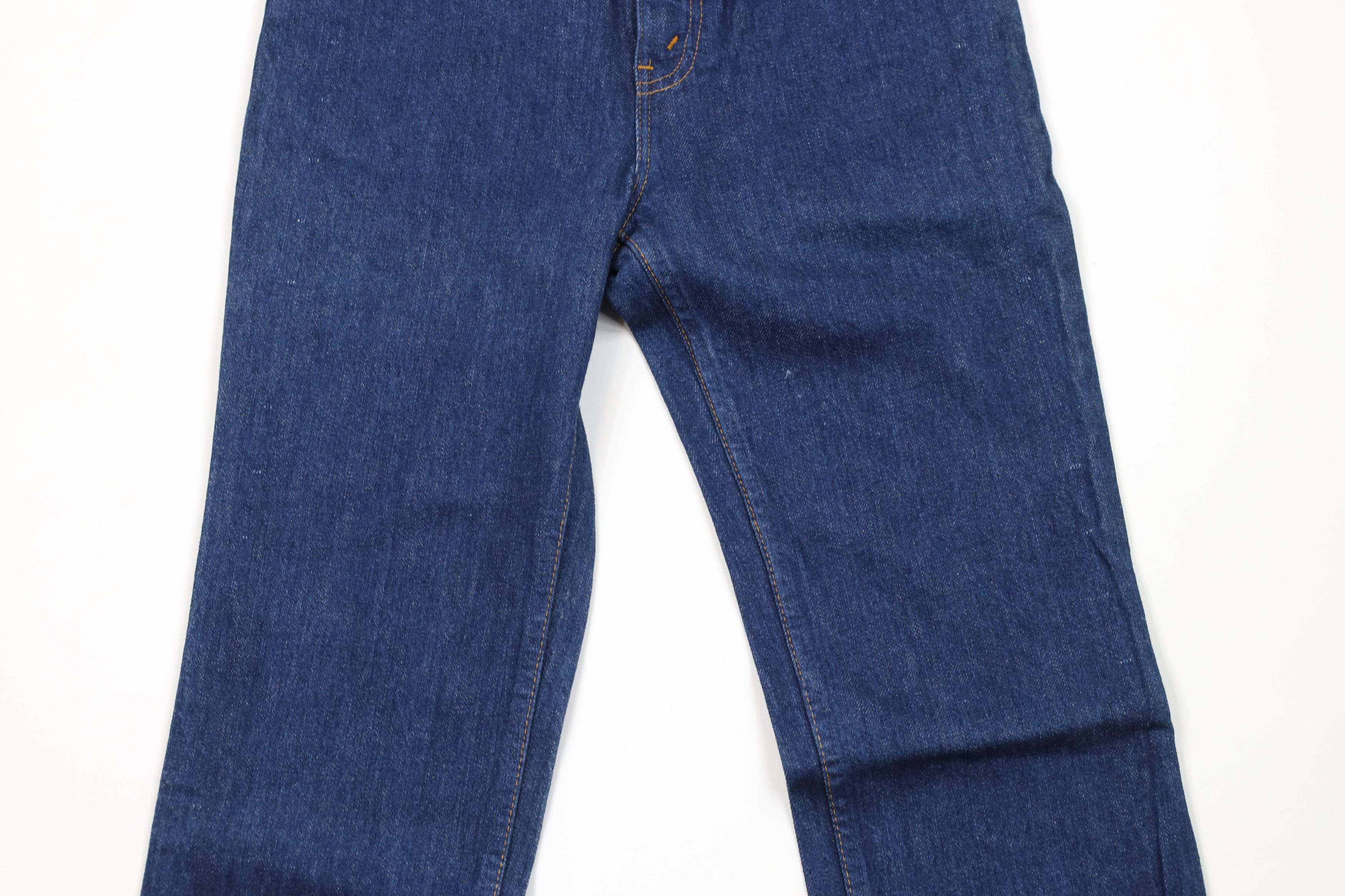 Vintage Vintage 70s Streetwear Flared Bootcut Denim Jeans Blue USA Size US 28 / EU 44 - 3 Thumbnail