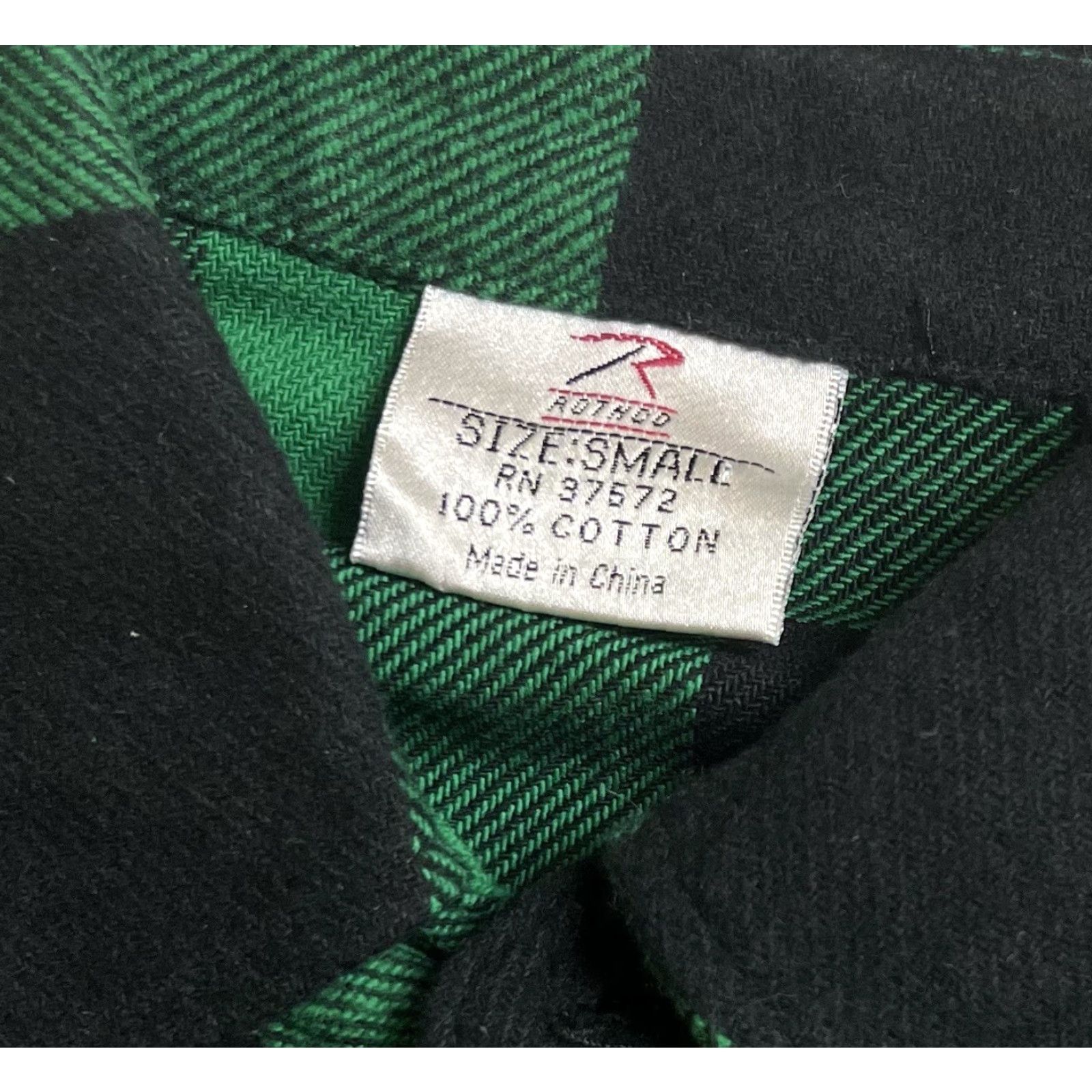 Rothco Paul Smith Rothco Button-Up Shirt Mens M Green Flannel Tartan Check Pocket Vintage No Size US M / EU 48-50 / 2 - 3 Thumbnail