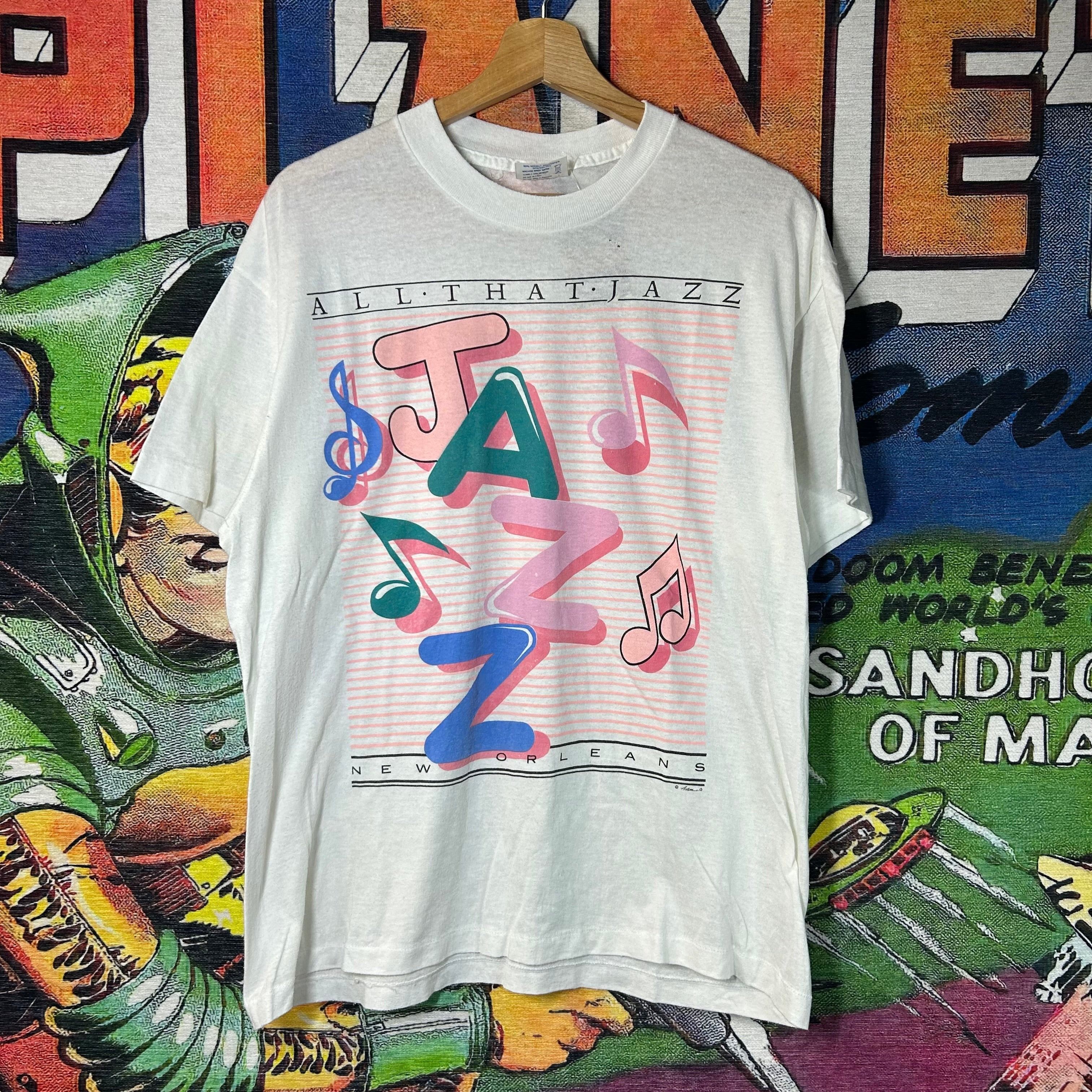 Vintage Vintage 90s ‘All That Jazz’ Tee Size XL Size US XL / EU 56 / 4 - 1 Thumbnail