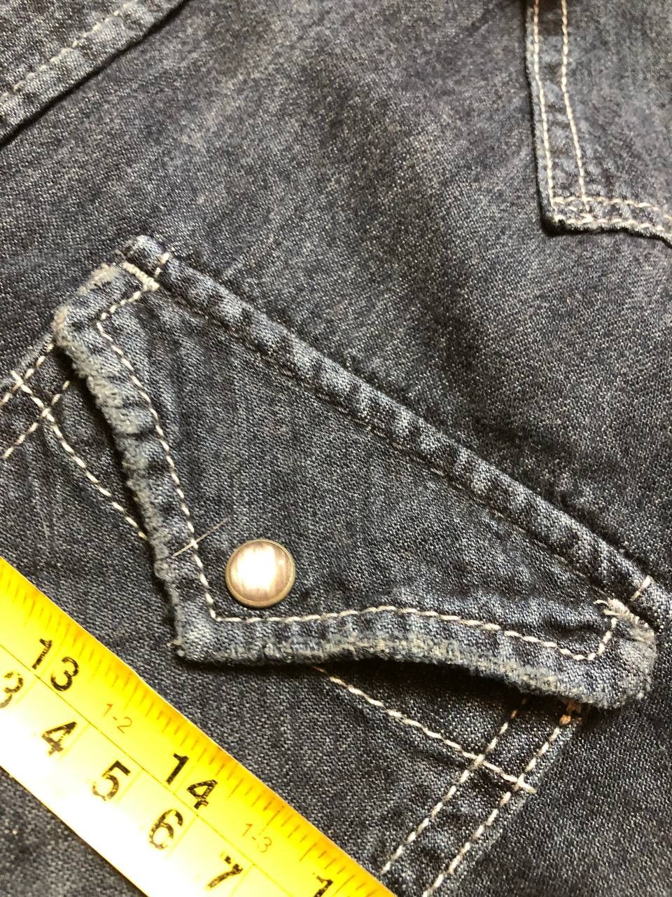 Diesel Vintage denim Shirt Y2K Diesel size S streetwear Size US S / EU 44-46 / 1 - 14 Thumbnail
