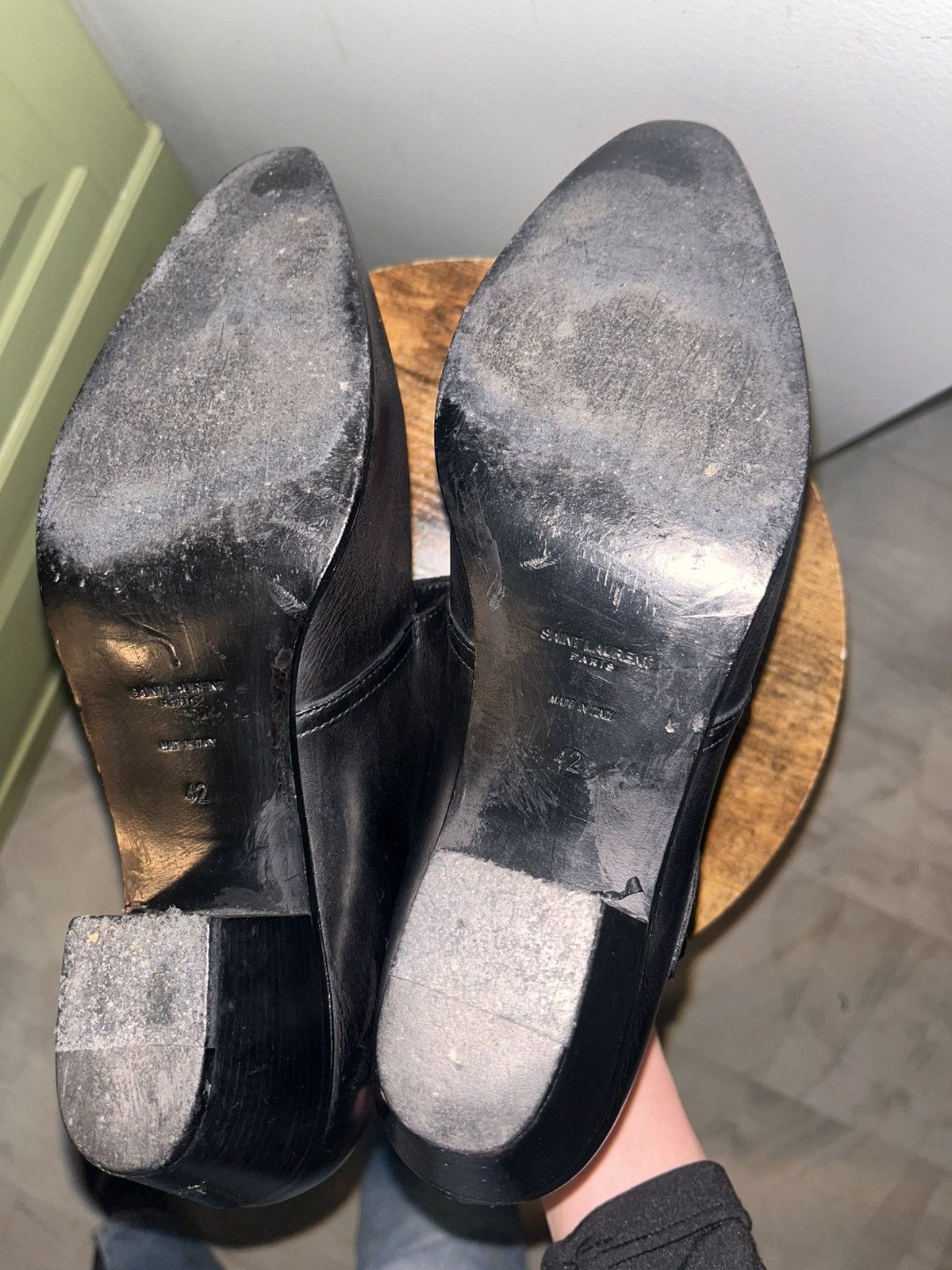 Saint Laurent Paris Black saint laurent boots Size US 11 / IT 41 - 3 Thumbnail
