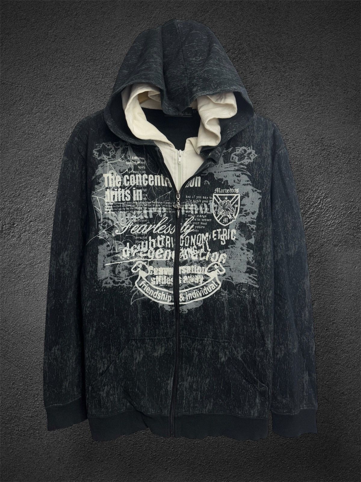 Tornado Mart Y2k Tornado Mart Japan zipper hoodie | Grailed
