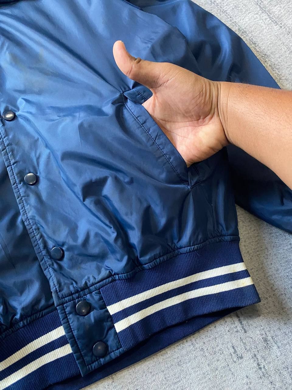Descente × Vintage Vintage Descente Varsity Jacket Size US M / EU 48-50 / 2 - 5 Thumbnail