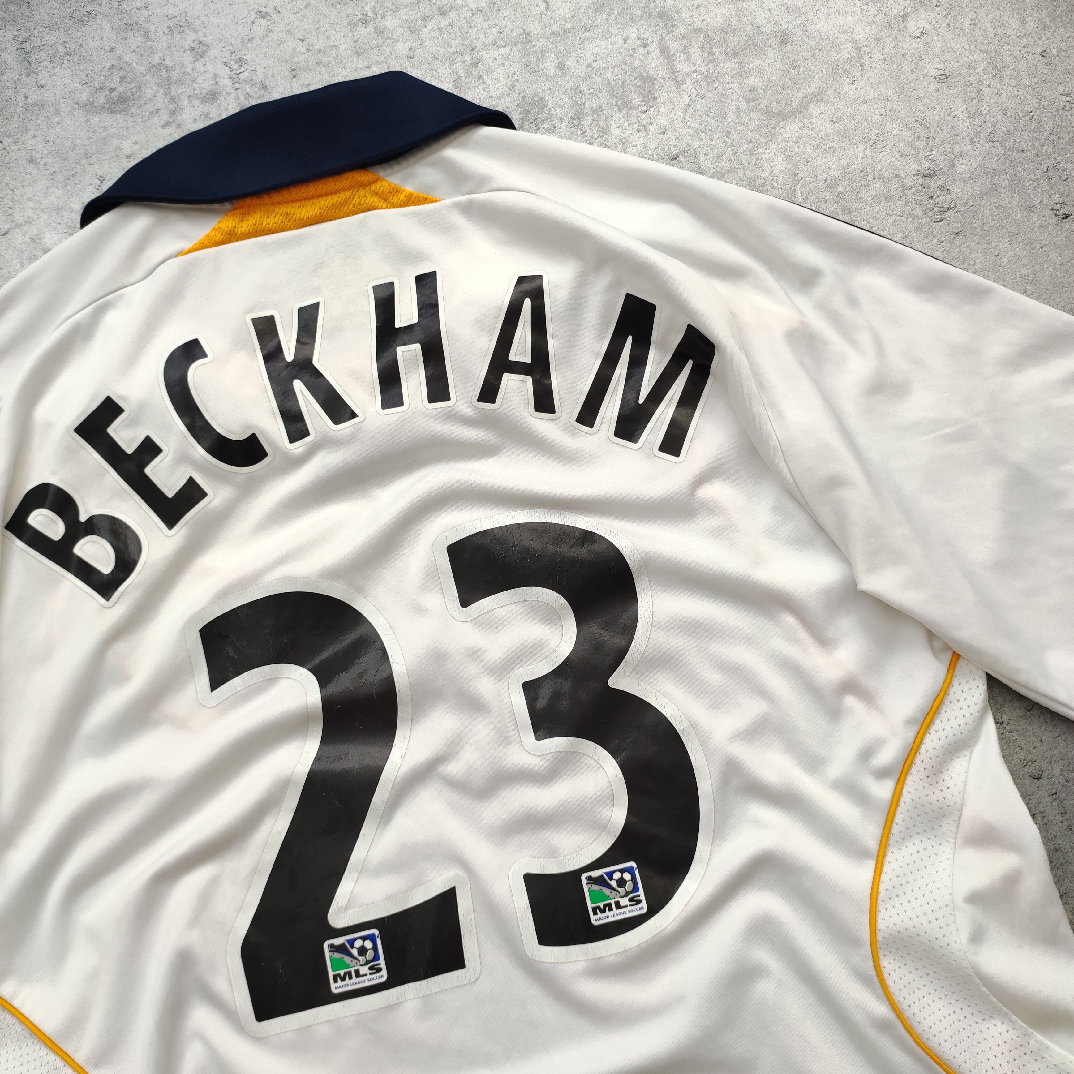 Vintage Vintage RARE 2007 Adidas x LA Galaxy #23 Beckham Jersey Size US M / EU 48-50 / 2 - 13 Thumbnail