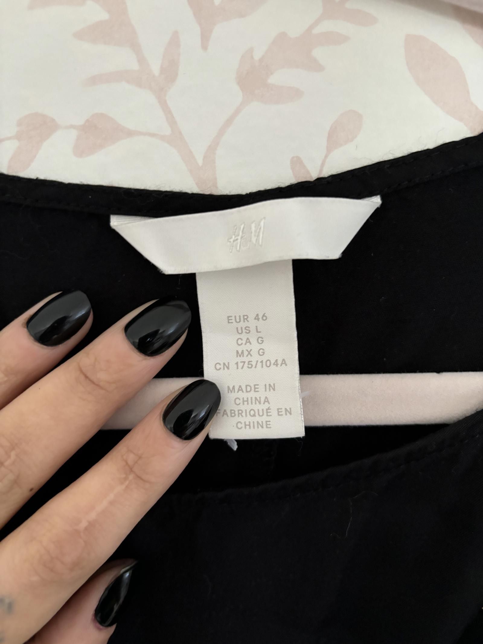 H&M NWOT Stylish Black Knot Dress by H&M - Size L Size L / US 10 / IT 46 - 2 Thumbnail
