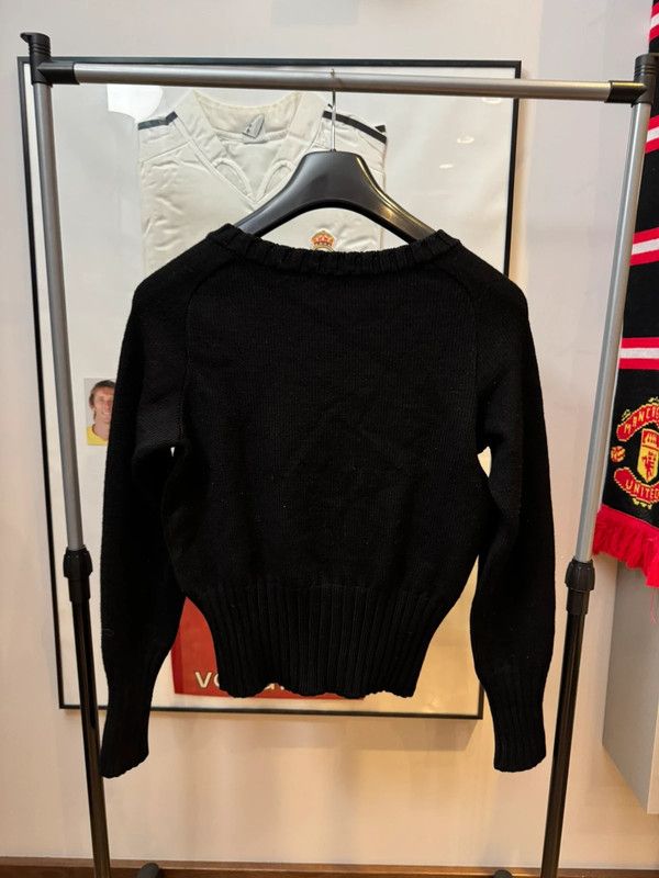 Iceberg × Vintage Vintage Iceberg Bad Girl Heart Pink Black Sweater L Size L / US 10 / IT 46 - 4 Thumbnail
