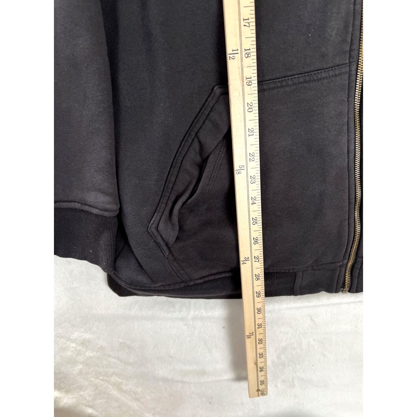 Wrangler Wrangler Hoodie Mens XL Black Full Zip Heavyweight Sherpa Fleece Workwear Size US XL / EU 56 / 4 - 4 Thumbnail
