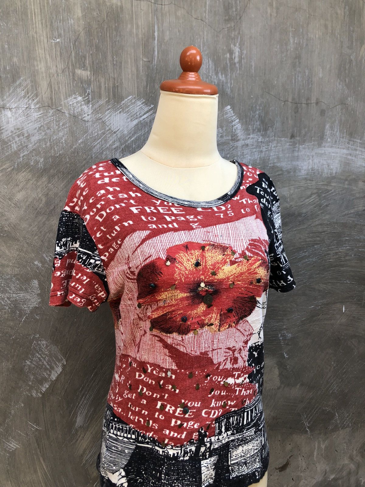 If Six Was Nine Y2K Hyo Japanese Brand Abstract Jean Paul Gaultier Style Size M / US 6-8 / IT 42-44 - 2 Thumbnail