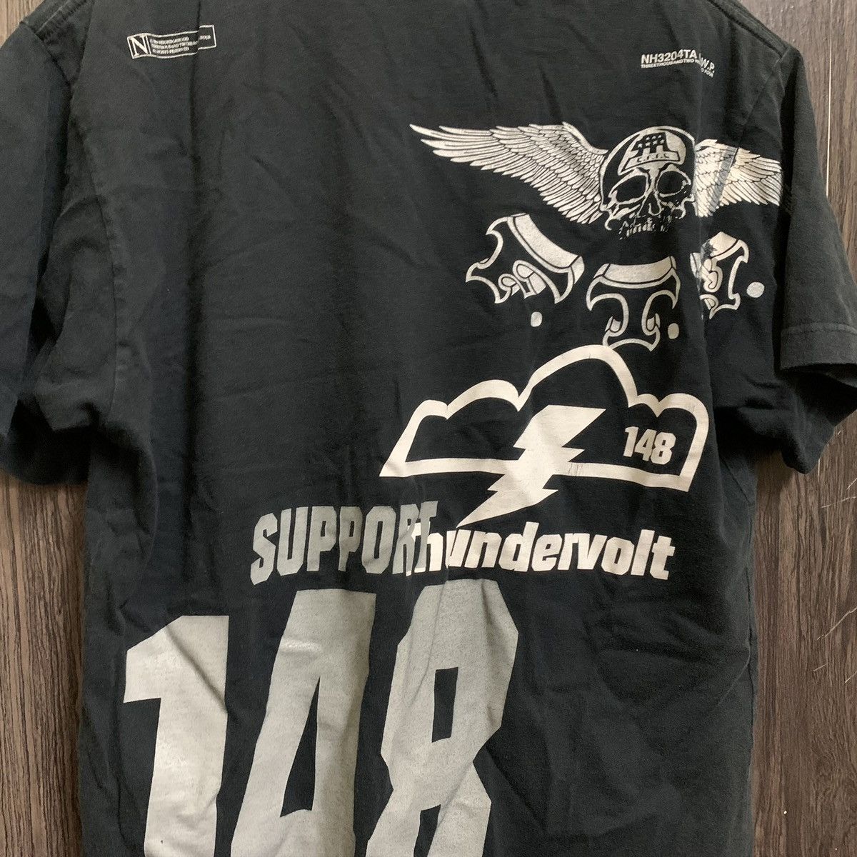 Neighborhood × Vintage Vintage Neighborhood 148 Support Thundervolt 2004 T Shirt Size US M / EU 48-50 / 2 - 5 Thumbnail
