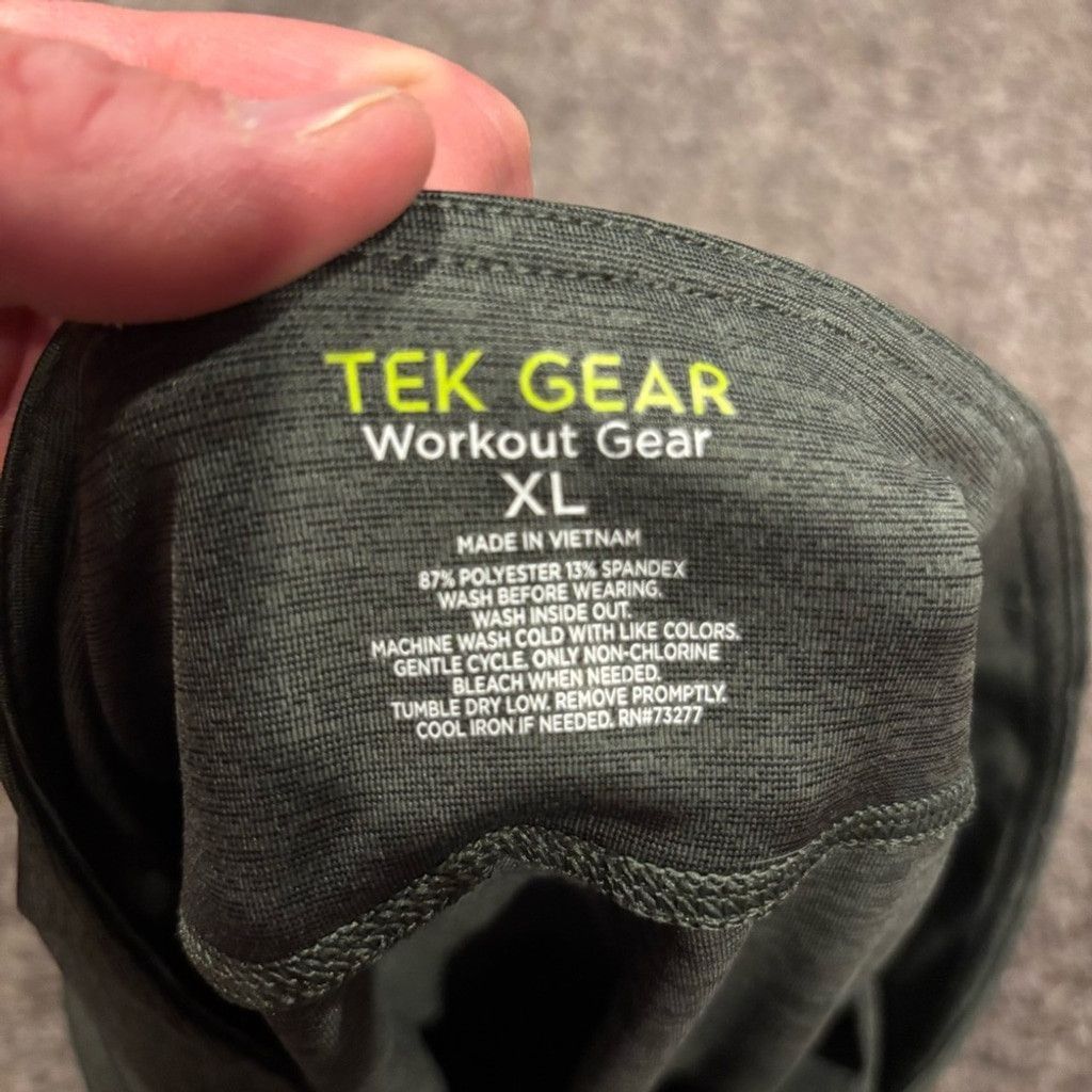 Tek Gear Tek Gear Olive Leggings Size 38" / US 16 / IT 52 - 3 Thumbnail