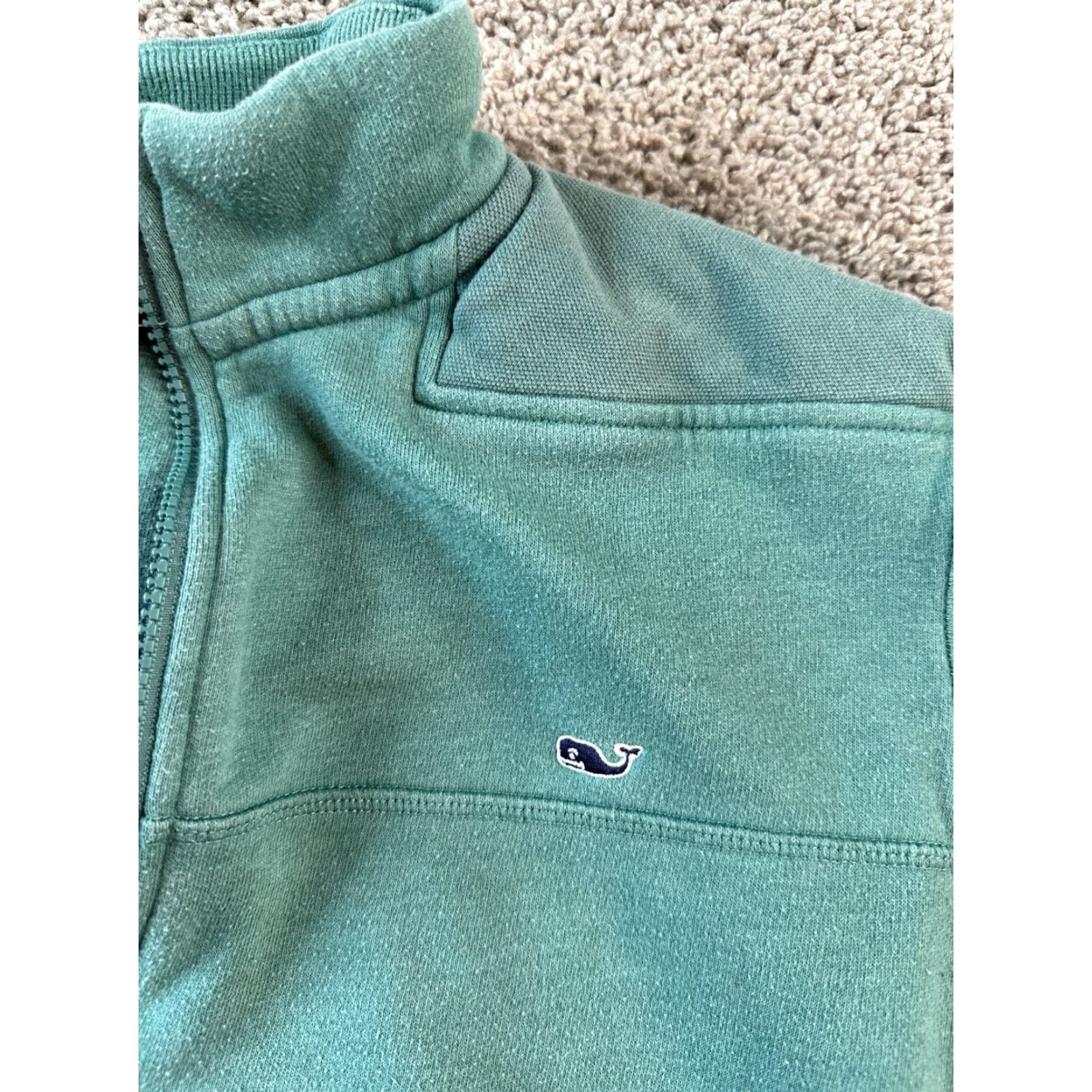 Vineyard Vines Vineyard Vines Jacket Mens Small Green Blue Whale Pullover Casual Size US S / EU 44-46 / 1 - 3 Thumbnail