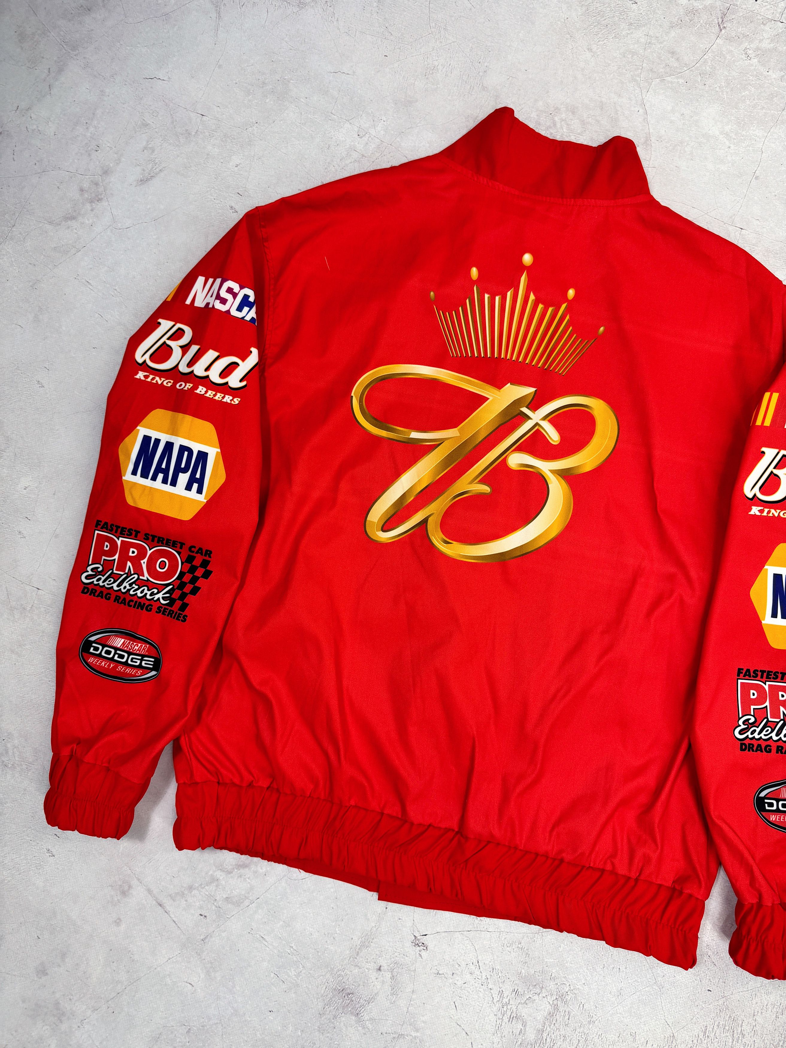 NASCAR NASCAR Racing Bomber Jacket Bud King of Beers Remington Size US M / EU 48-50 / 2 - 16 Thumbnail