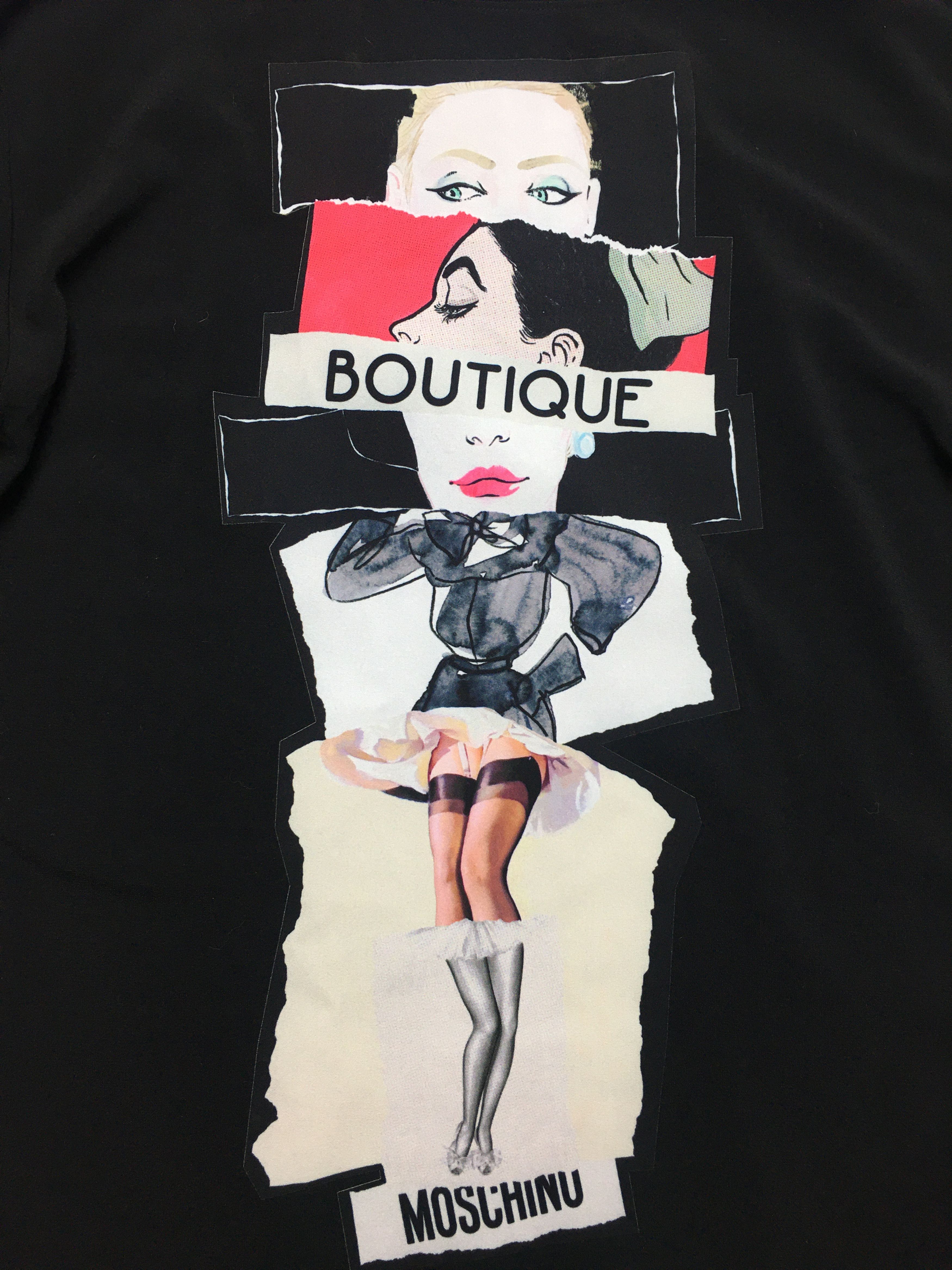 Moschino Moschino Boutique Printed Loose Fitting Dress US 8 Size M / US 6-8 / IT 42-44 - 8 Thumbnail