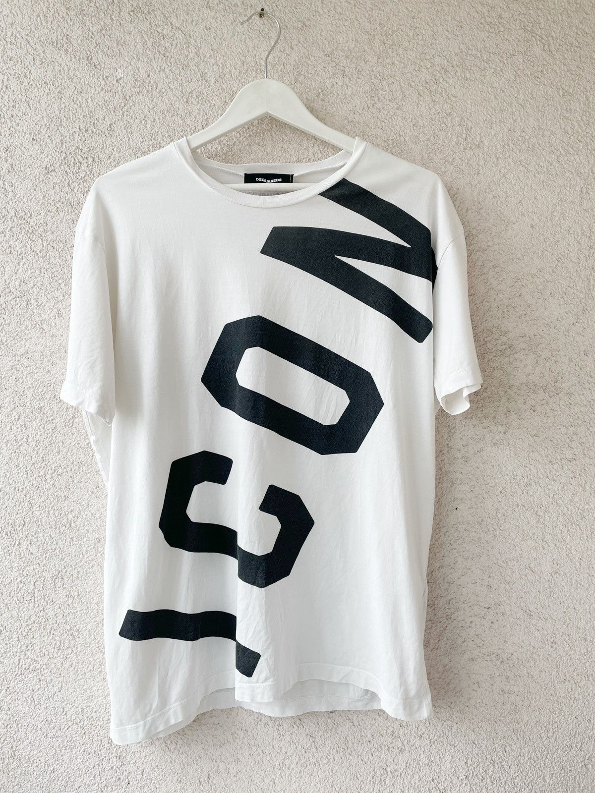 Dsquared2 Dsquared2 ICON Men T-Shirt Big Logo Size 3XL Made In Italy Size US XXL / EU 58 / 5 - 1 Thumbnail