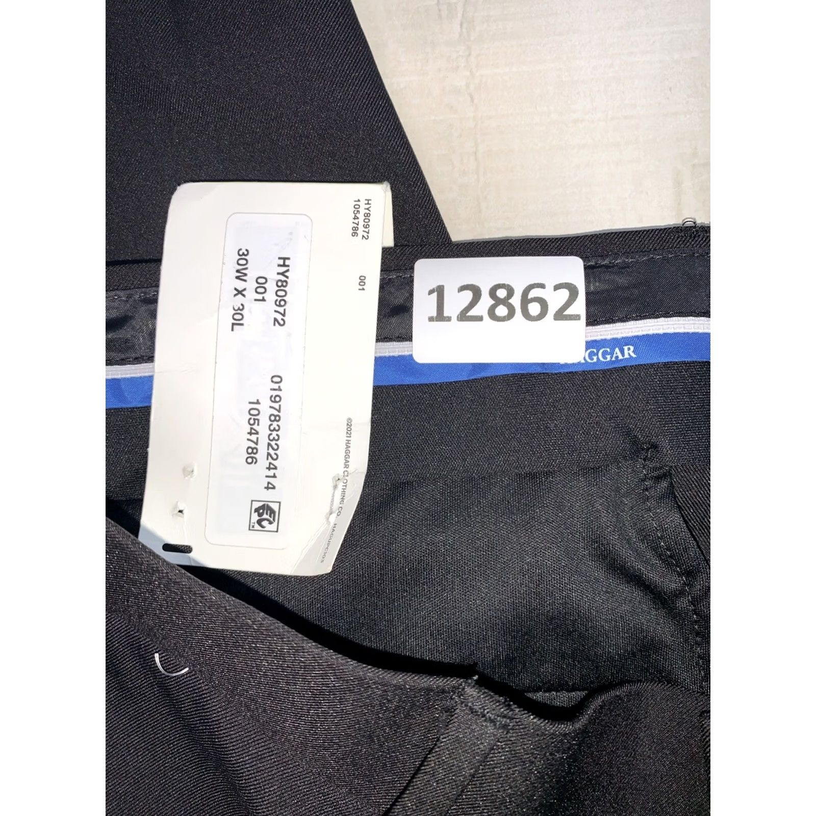 Haggar Haggar Slim Fit Stretch Straight Leg Dress Pant Mens 30x30 NWOT-12862 Size US 30 / EU 46 - 6 Thumbnail