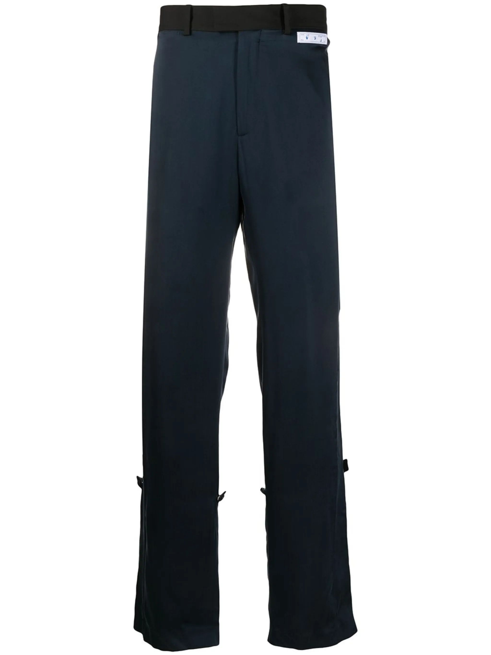 Off-White o1y0225 Casual Pant in Midnight Blue Size US 30 / EU 46 - 1 Thumbnail