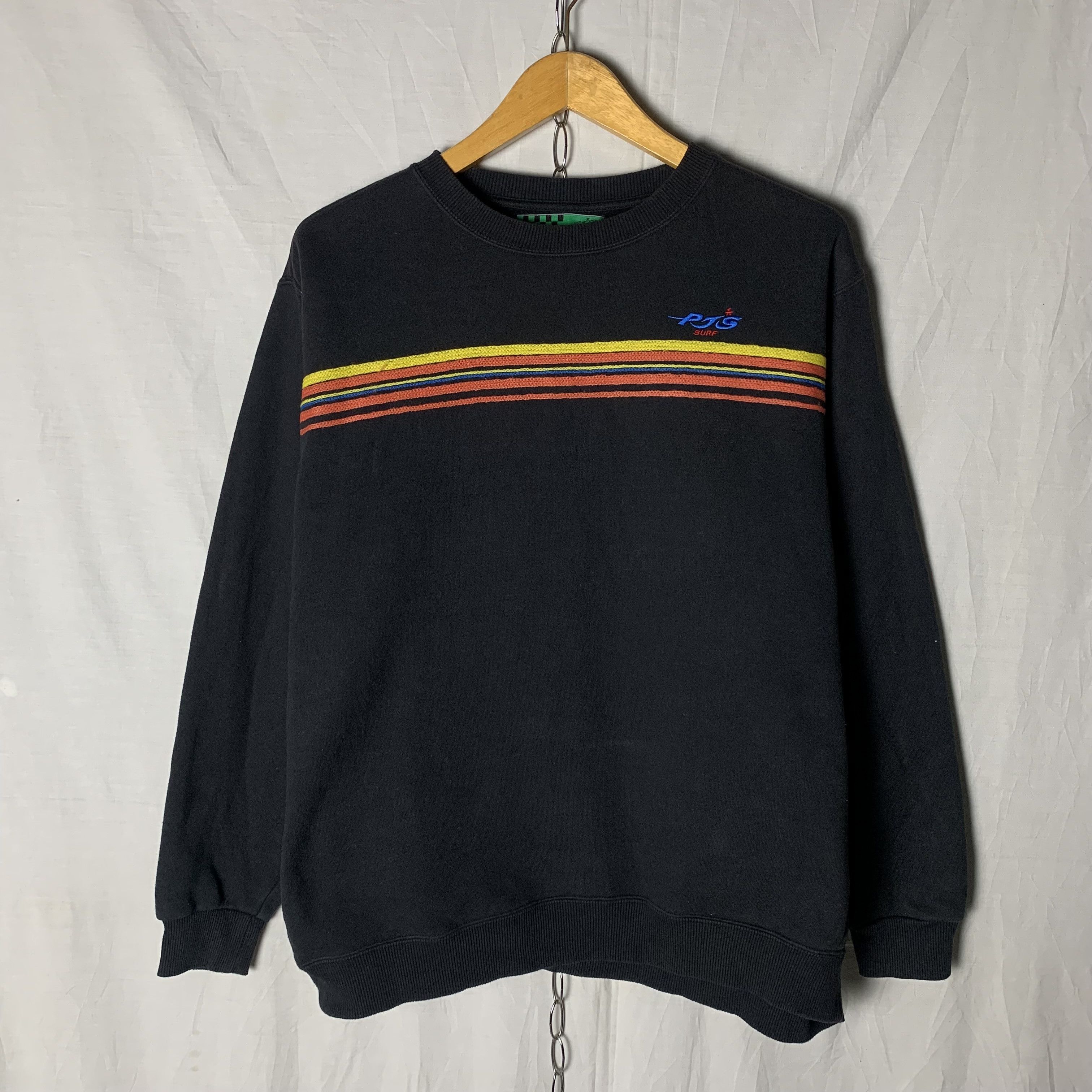 Vintage PJ's Surf Sweatshirt Crewneck Size US L / EU 52-54 / 3 - 1 Thumbnail
